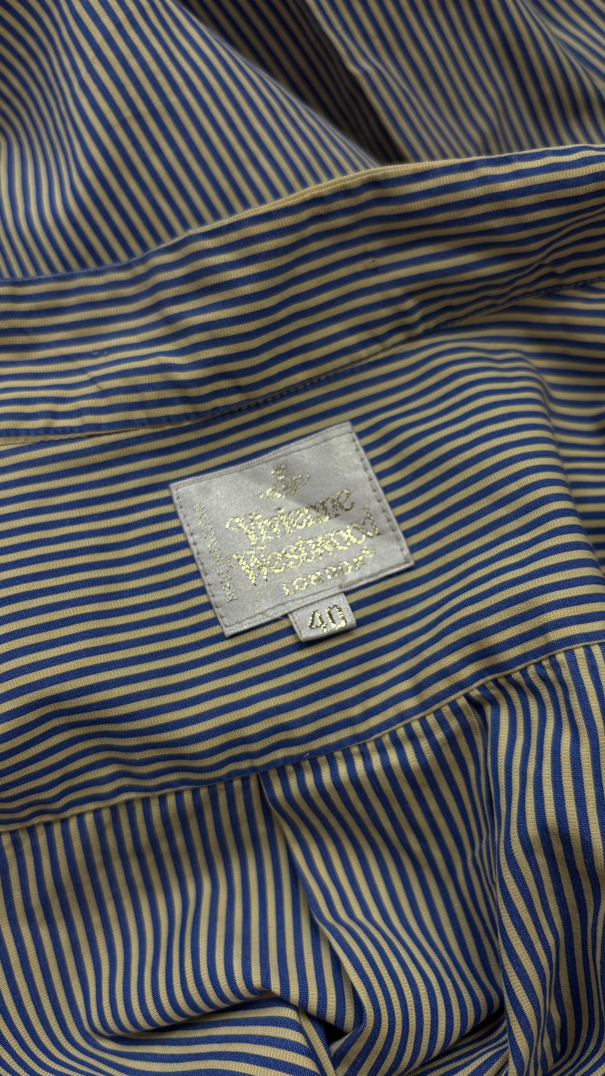 Vivienne Westwood detachable lapel shirt
