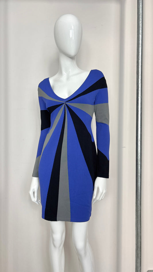 Alexander McQueen Resort 2010 pinwheel knit dress