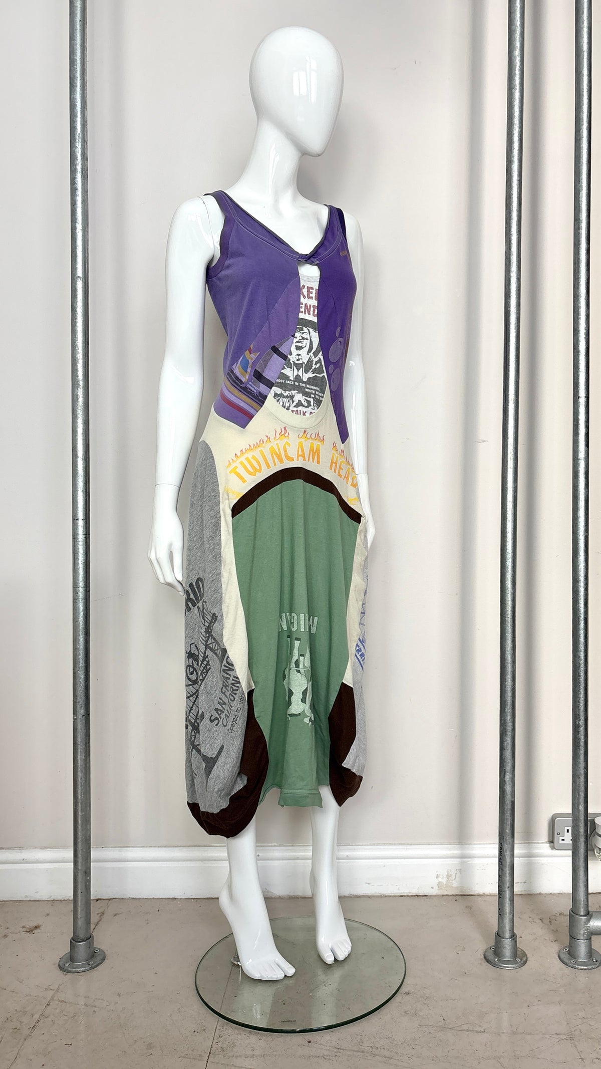 Junya Watanabe S/S 2006 upcycled jersey dress