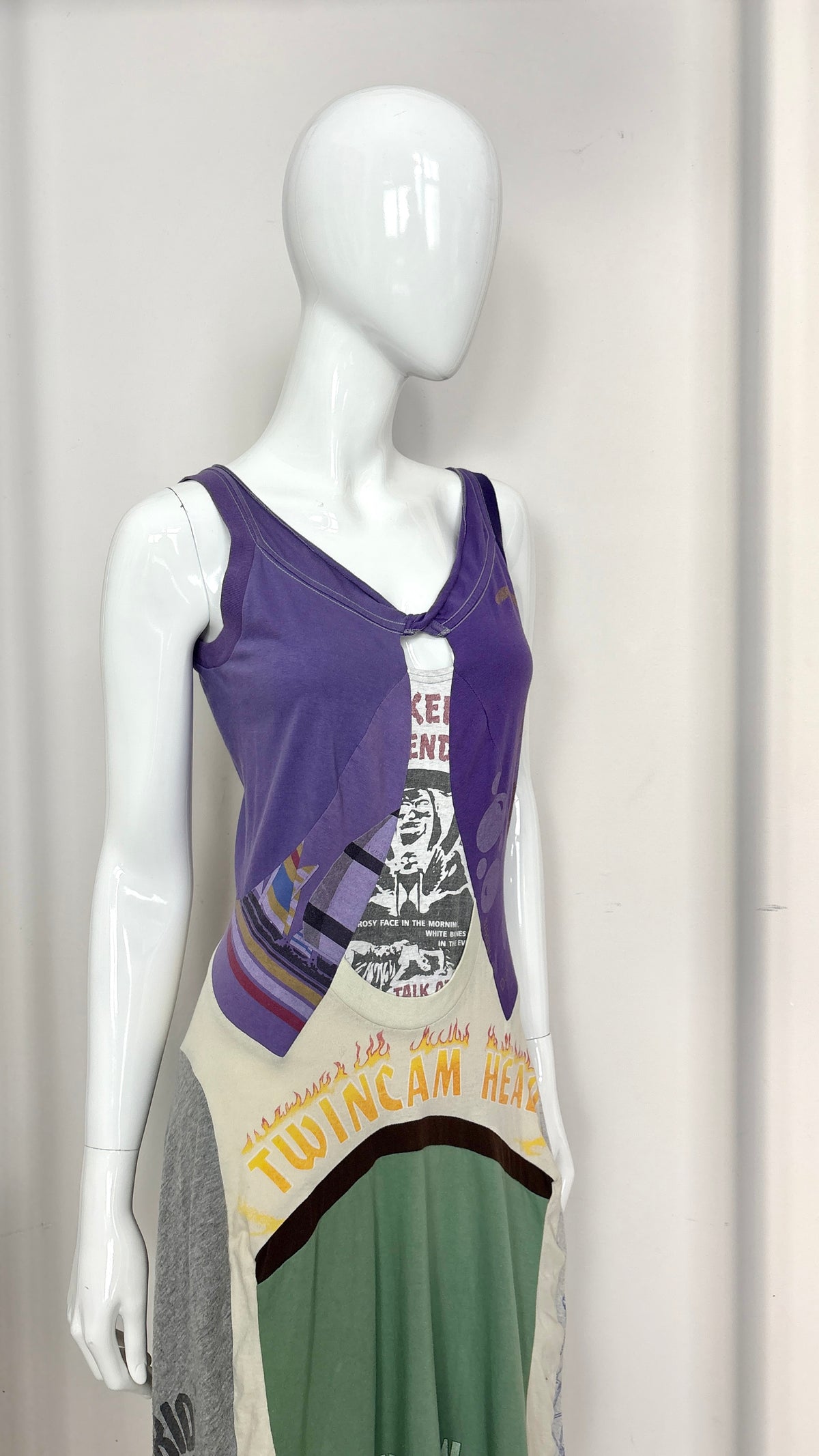 Junya Watanabe S/S 2006 upcycled jersey dress