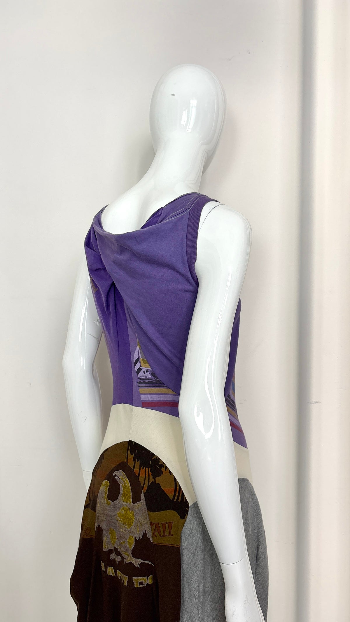 Junya Watanabe S/S 2006 upcycled jersey dress