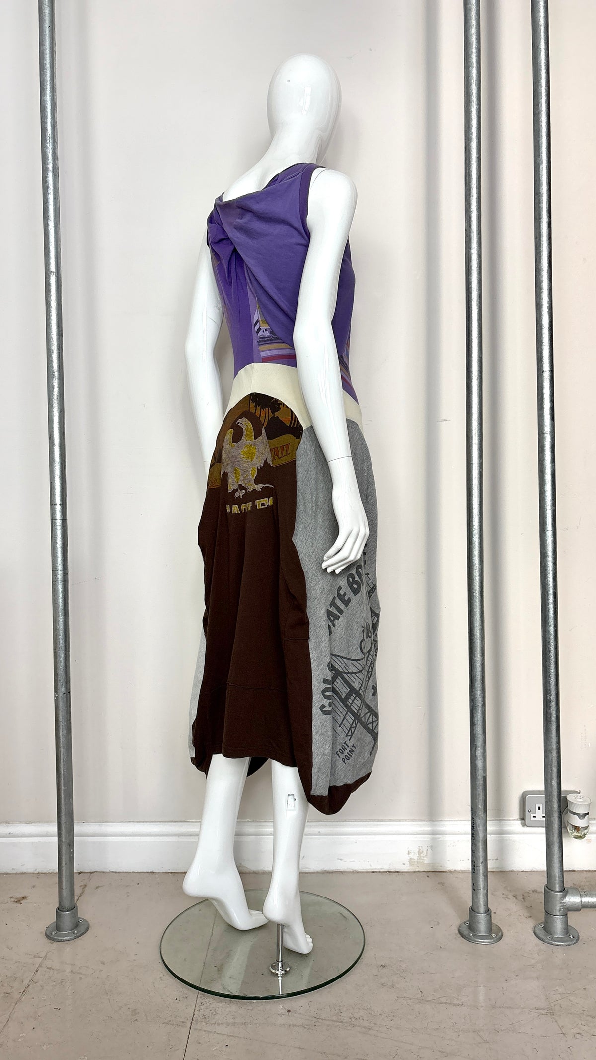 Junya Watanabe S/S 2006 upcycled jersey dress