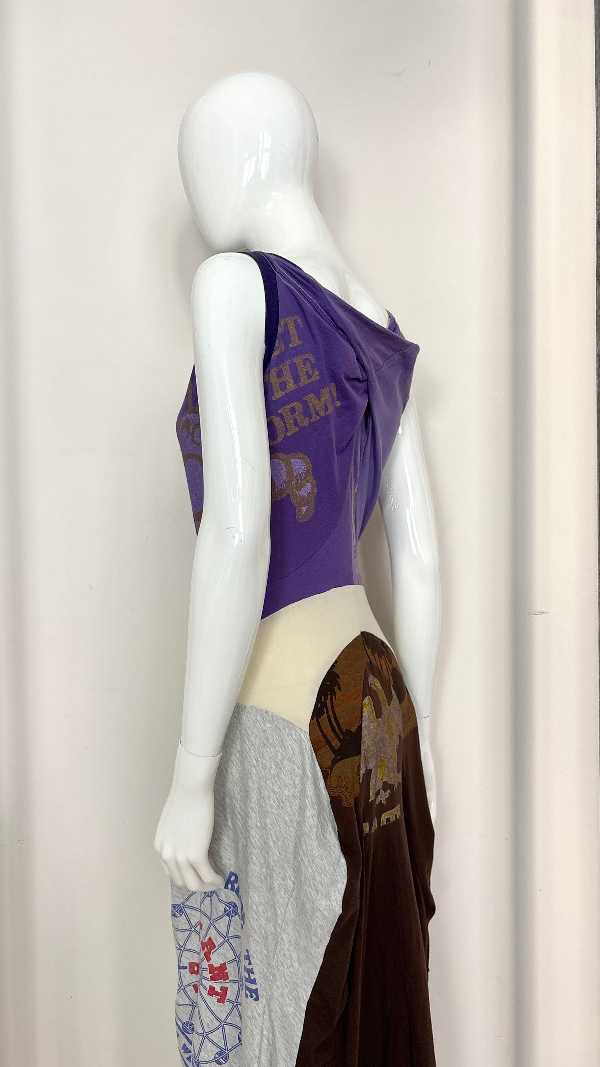 Junya Watanabe S/S 2006 upcycled jersey dress