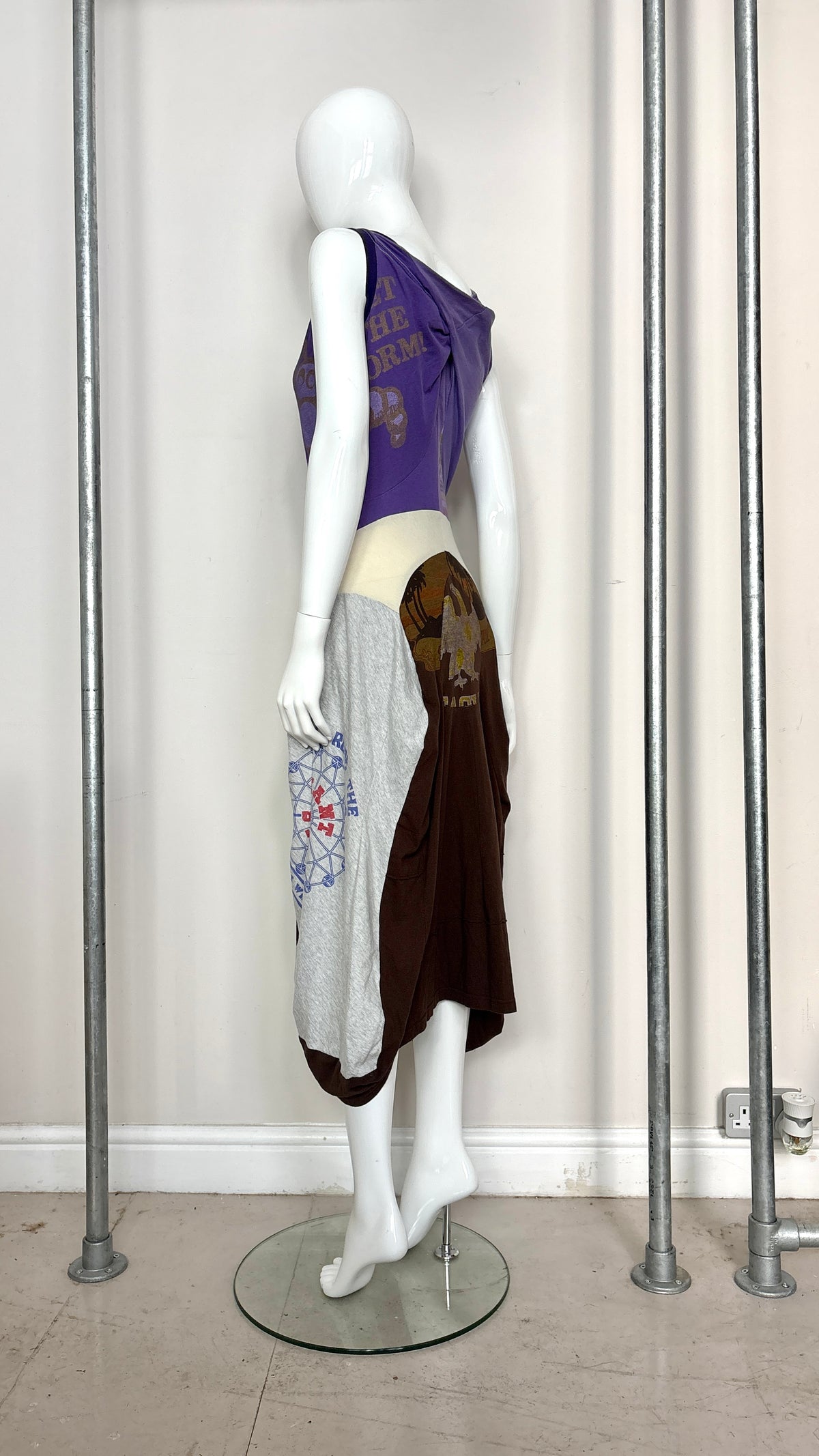 Junya Watanabe S/S 2006 upcycled jersey dress
