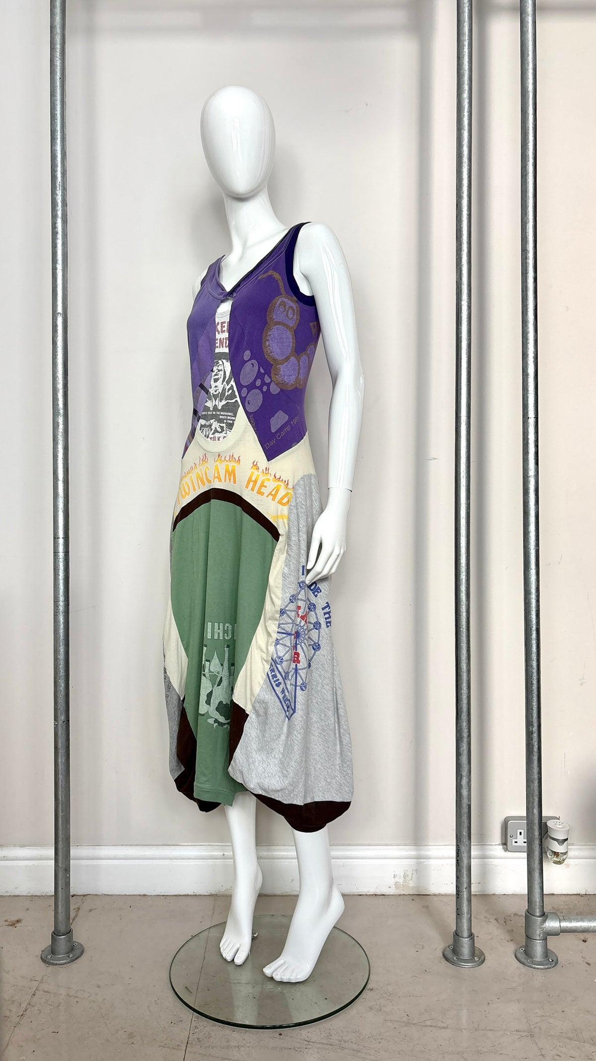 Junya Watanabe S/S 2006 upcycled jersey dress