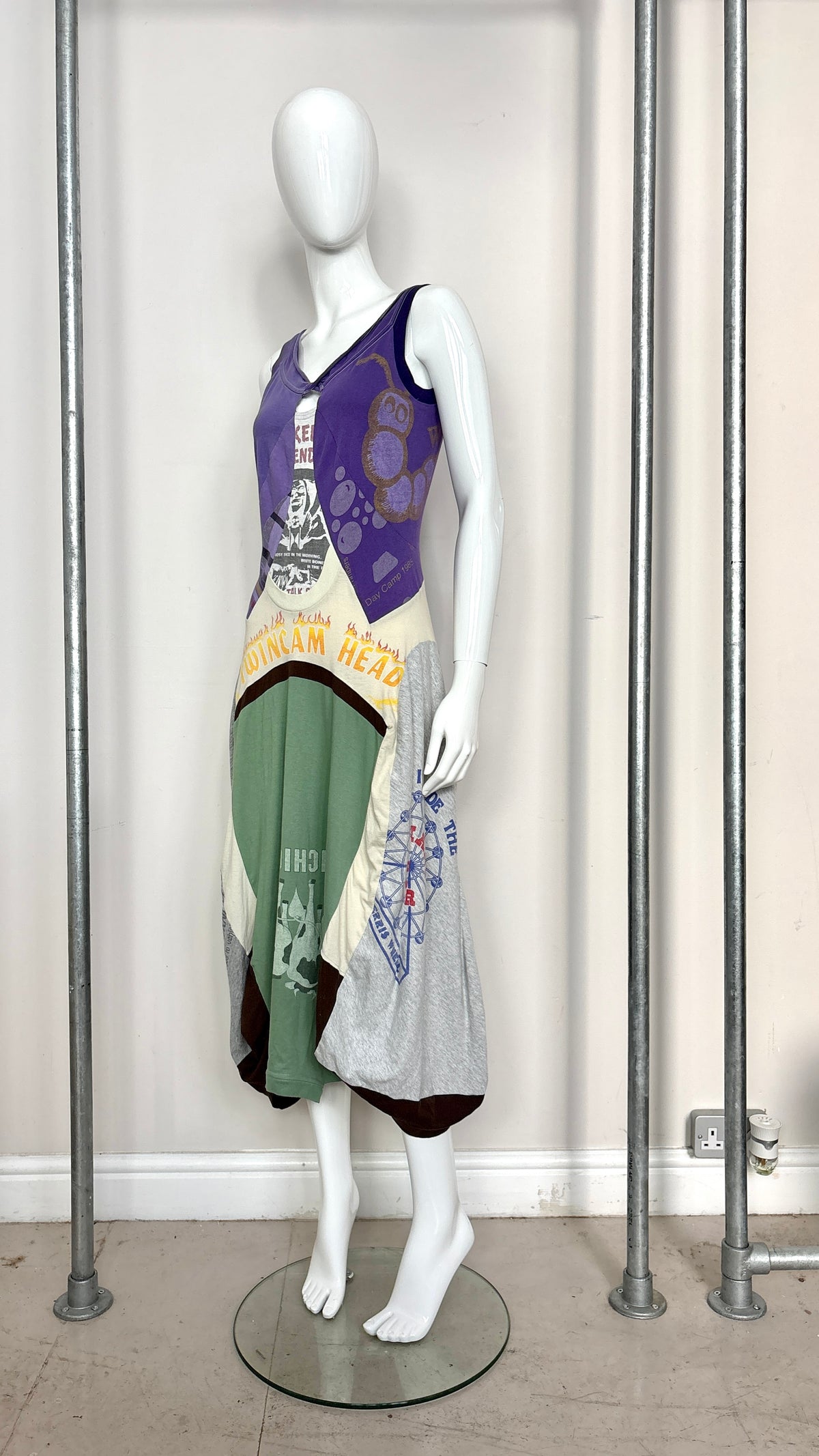 Junya Watanabe S/S 2006 upcycled jersey dress