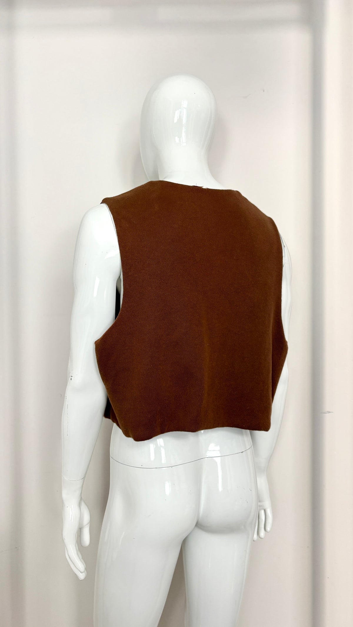 Christopher Nemeth multi pocket jersey fisherman vest