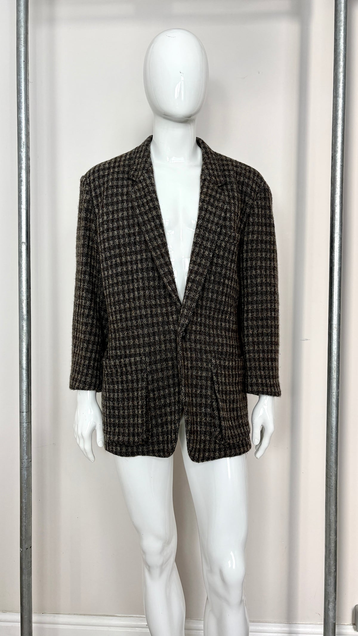Issey Miyake textural woven suit jacket