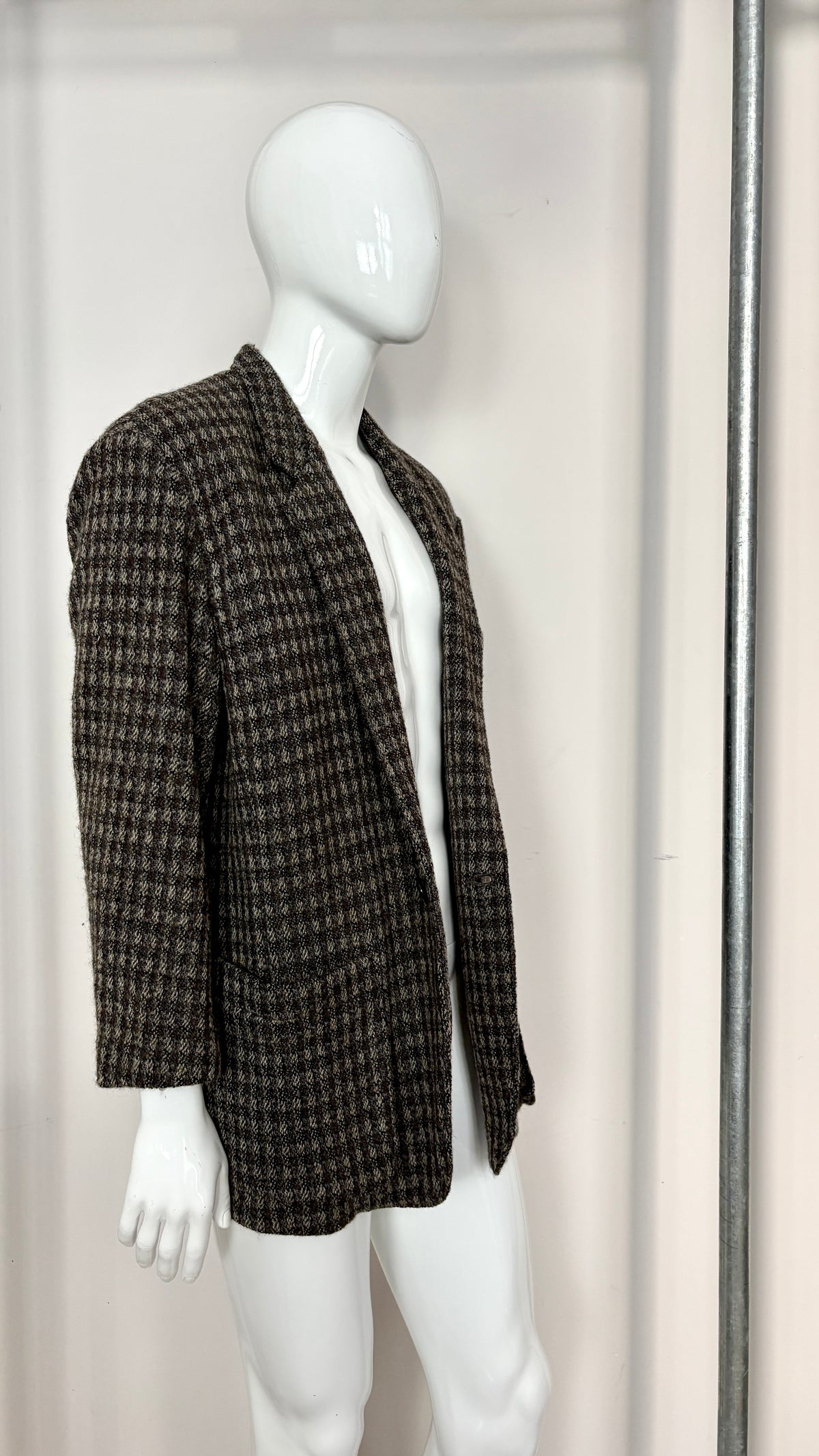 Issey Miyake textural woven suit jacket