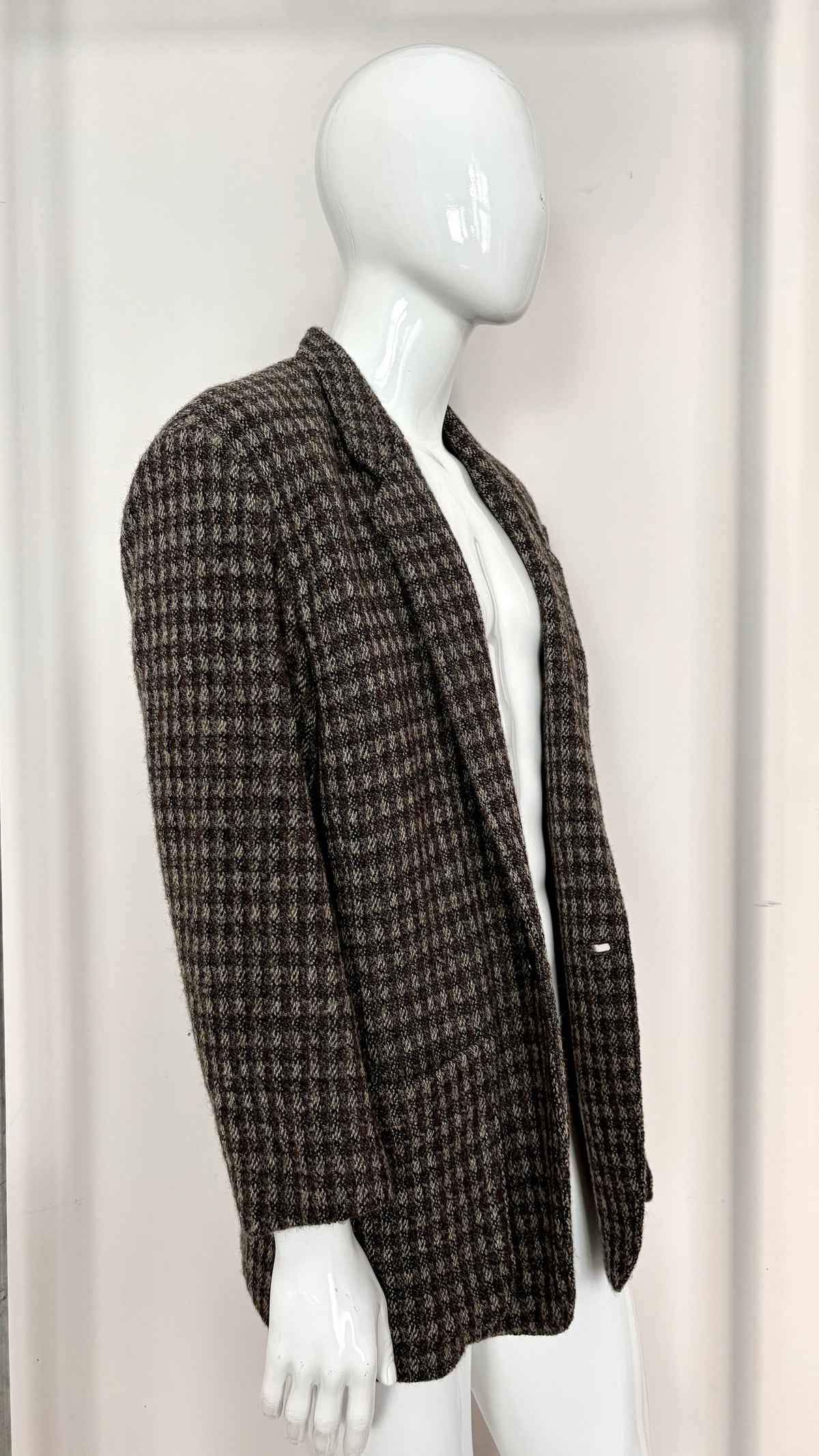 Issey Miyake textural woven suit jacket