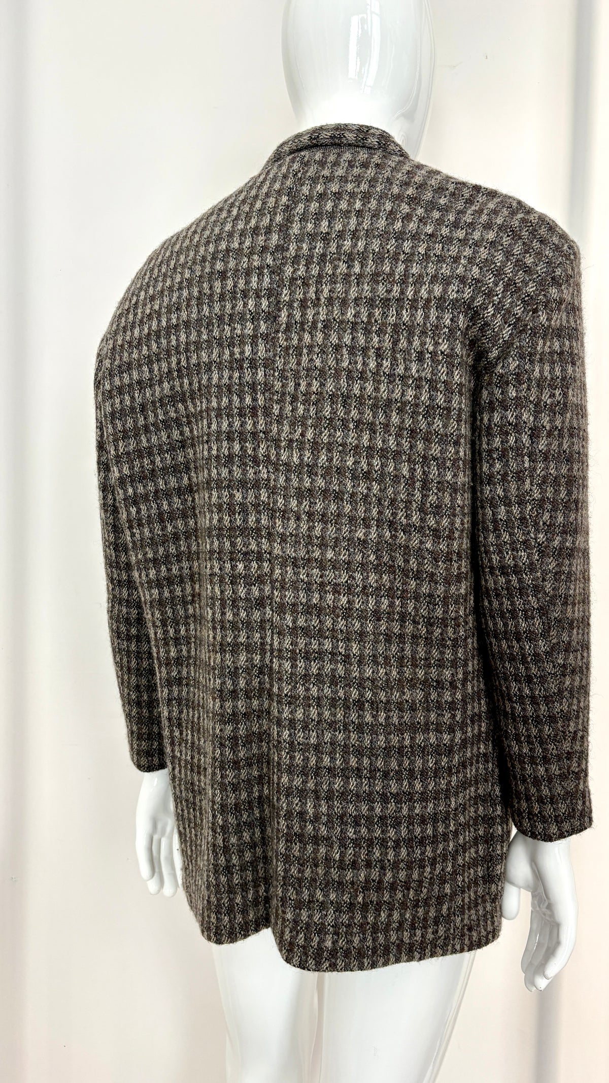 Issey Miyake textural woven suit jacket
