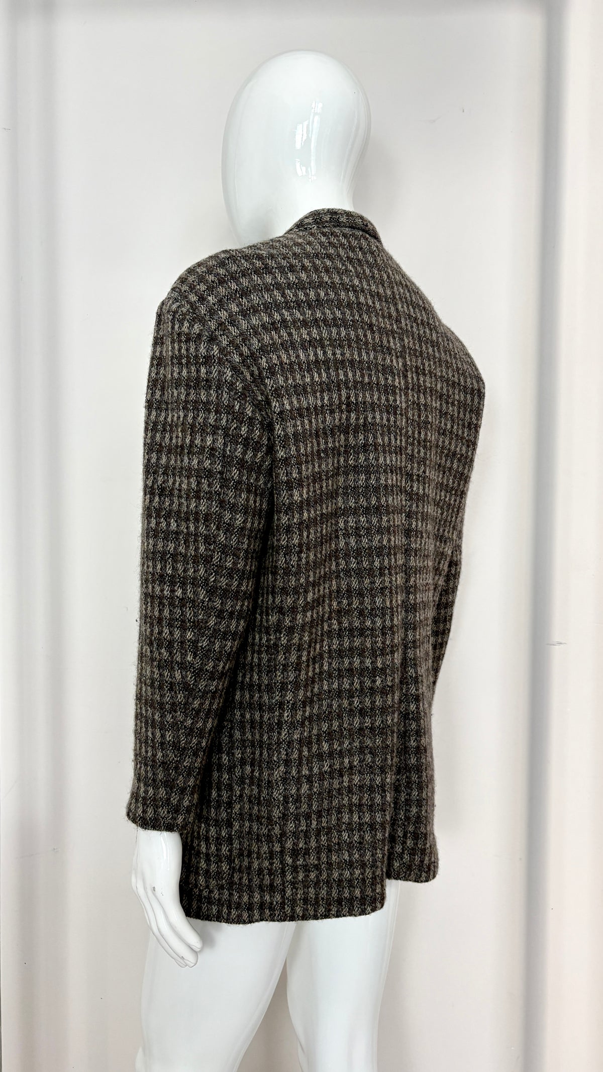 Issey Miyake textural woven suit jacket
