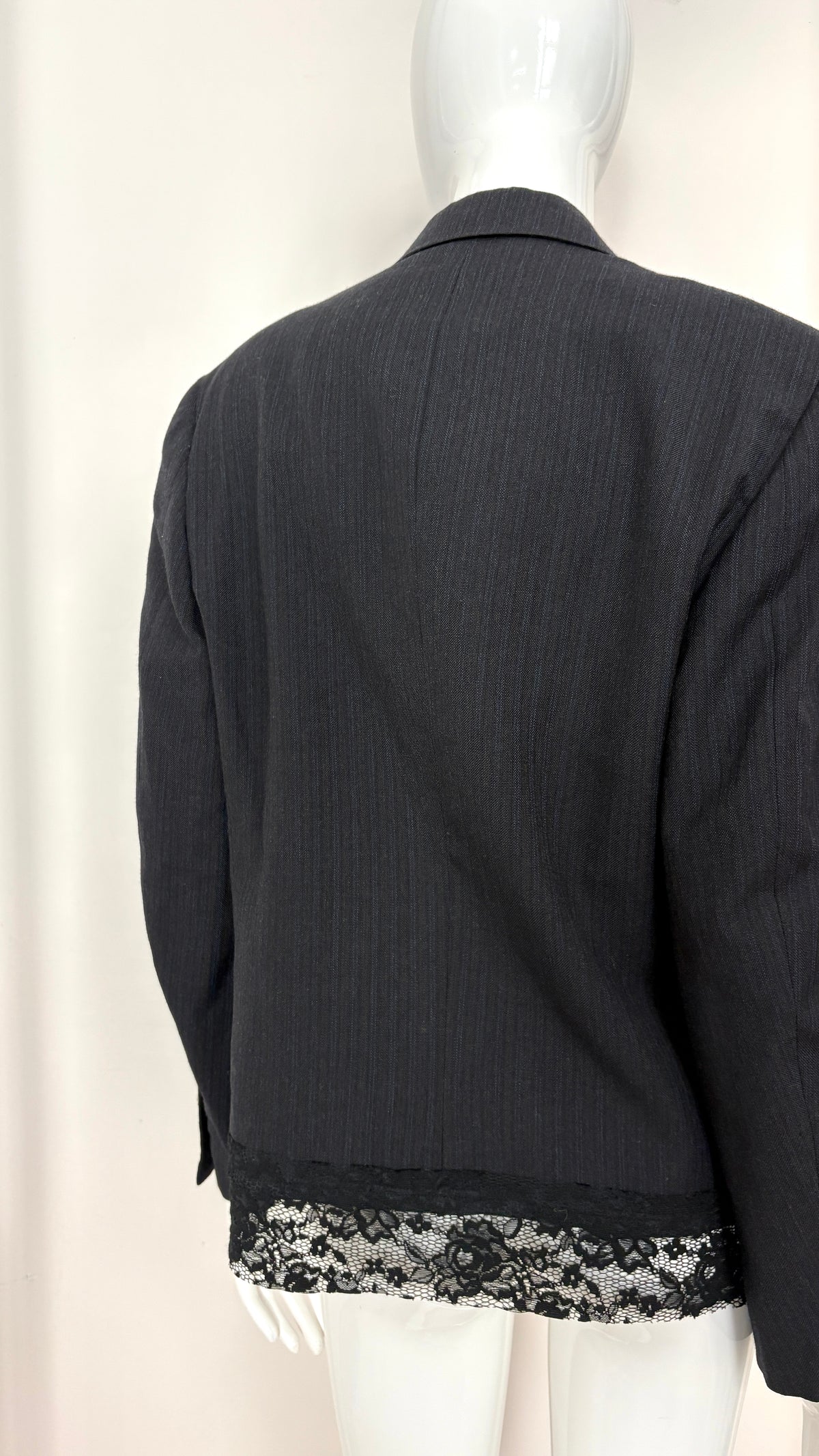 Comme des Garcons 1993 lace trim jacket