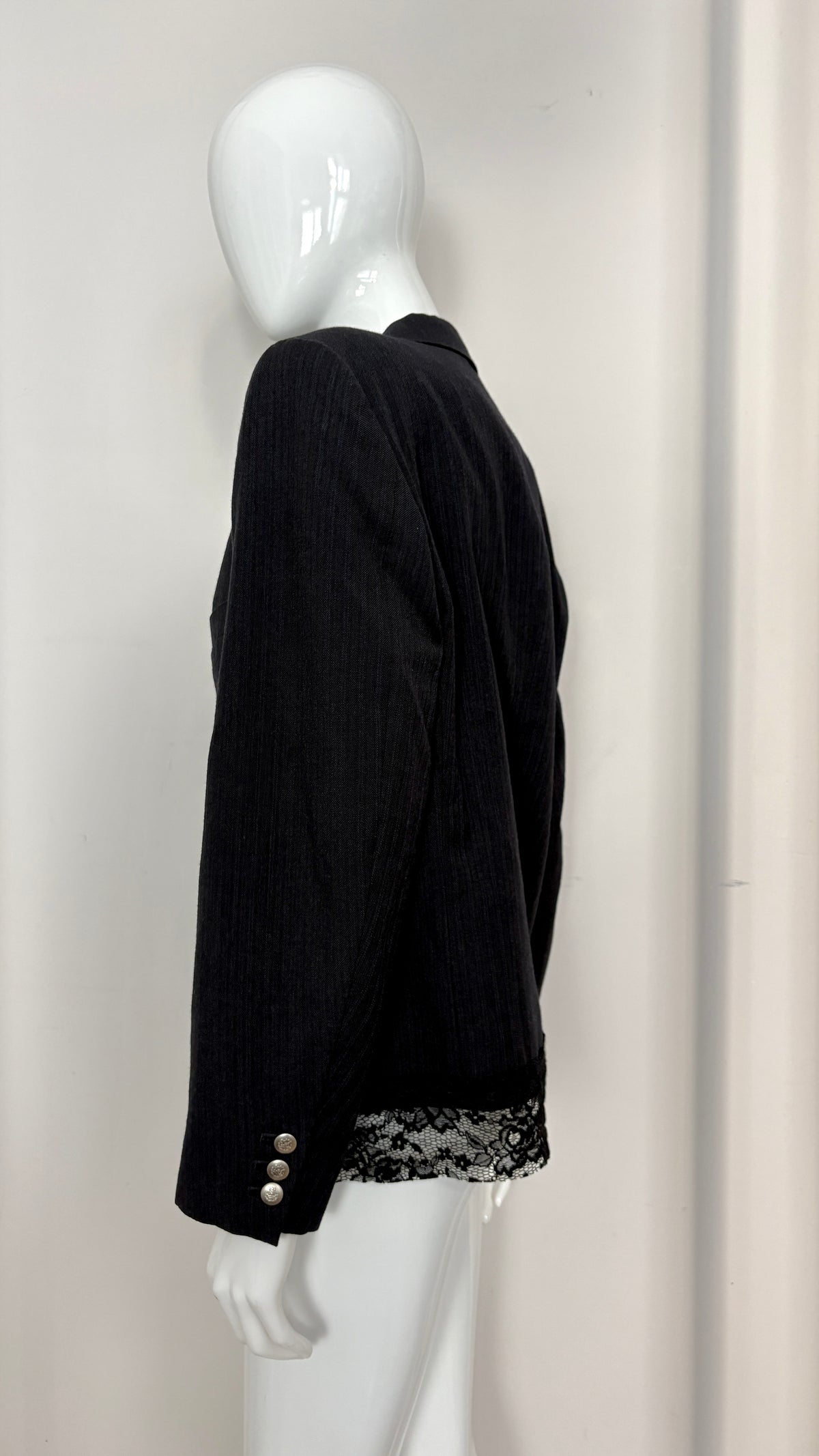 Comme des Garcons 1993 lace trim jacket