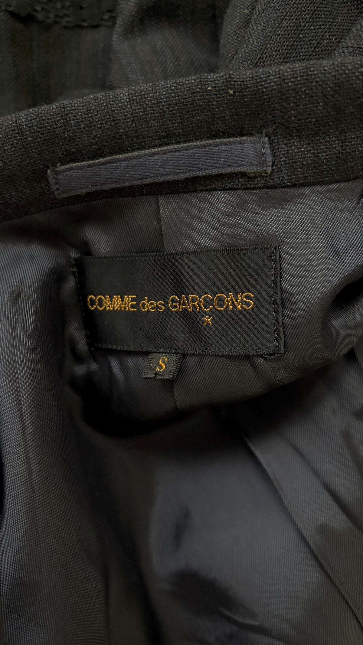 Comme des Garcons 1993 lace trim jacket