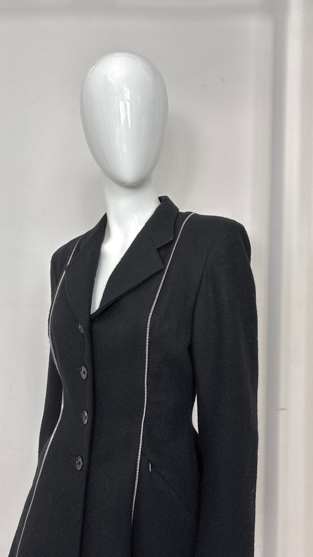 Richmond Cornejo zip detail suit