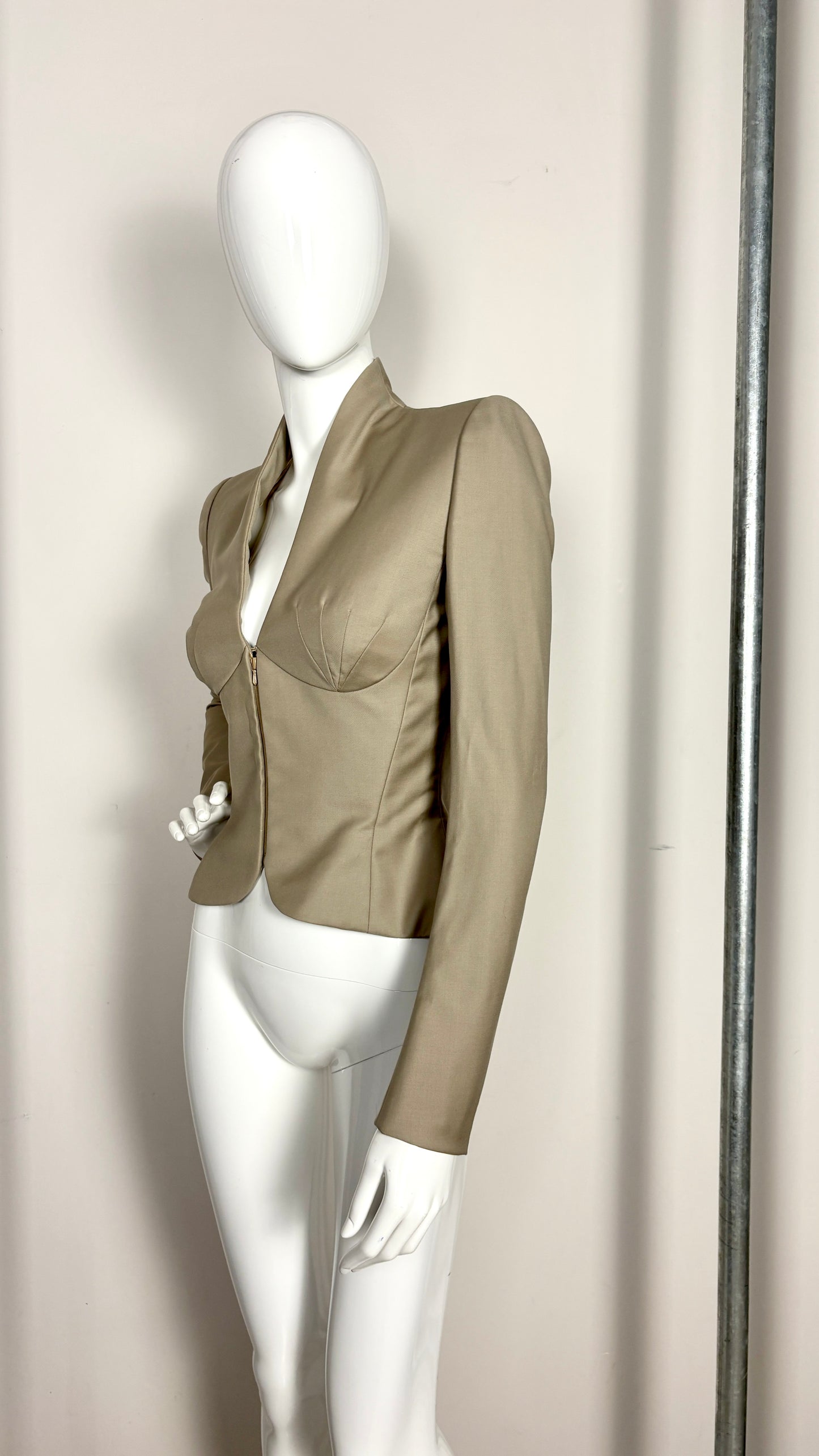 Scherrer Couture S/S 2001 sculpted jacket