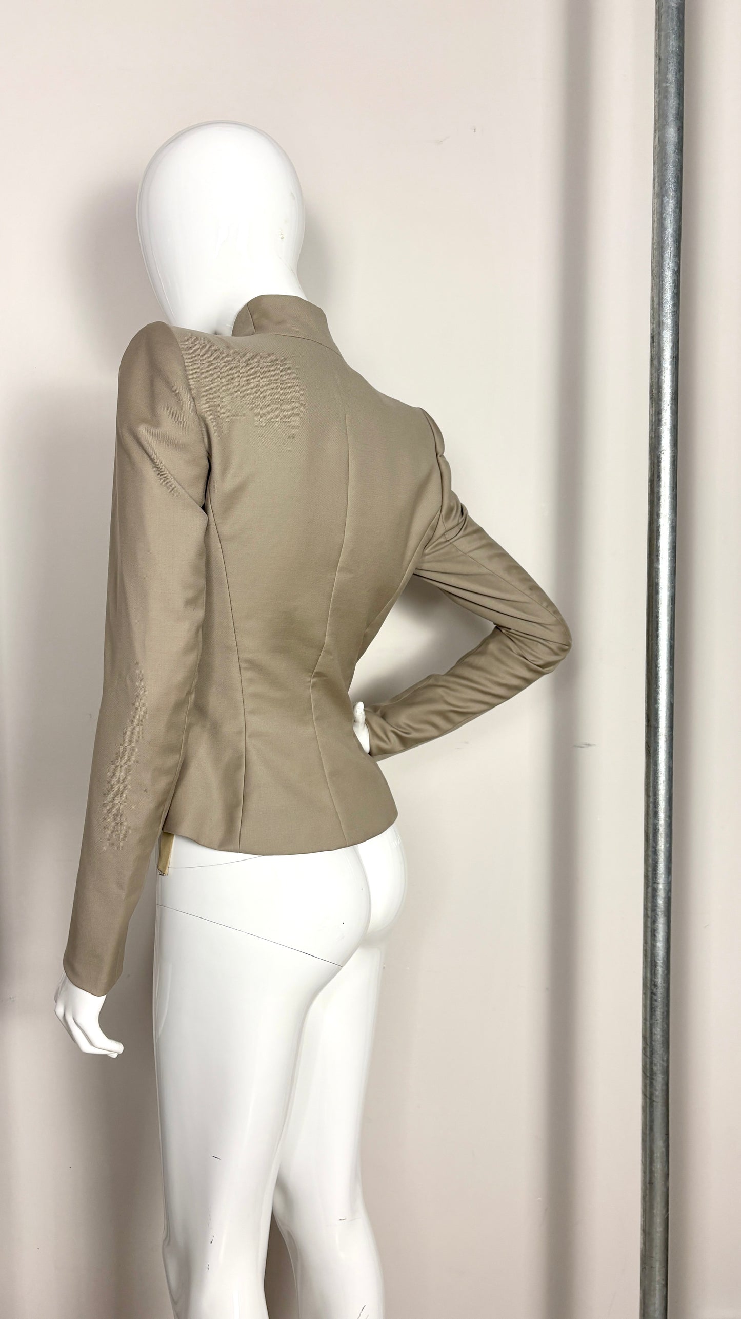 Scherrer Couture S/S 2001 sculpted jacket