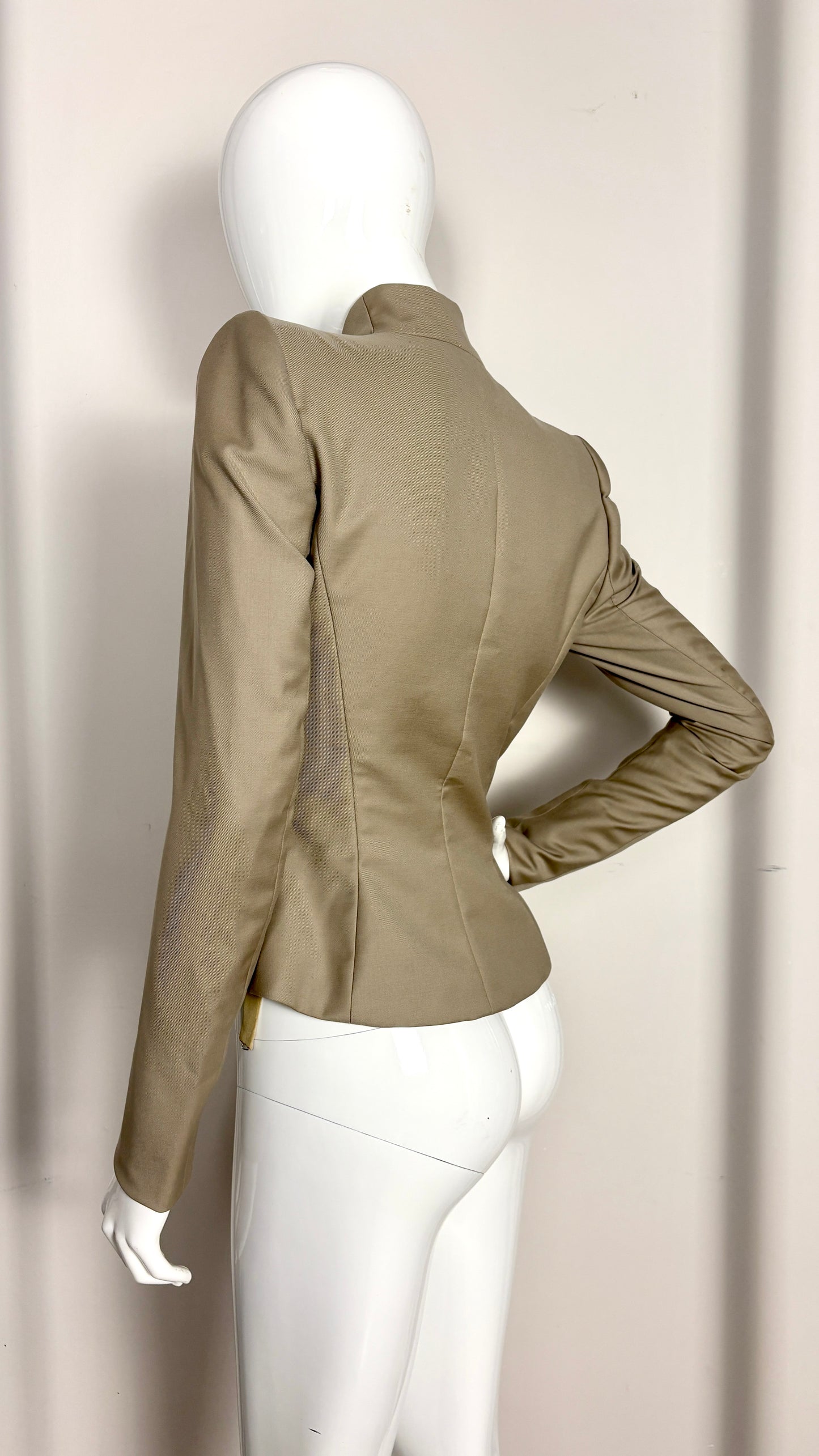 Scherrer Couture S/S 2001 sculpted jacket