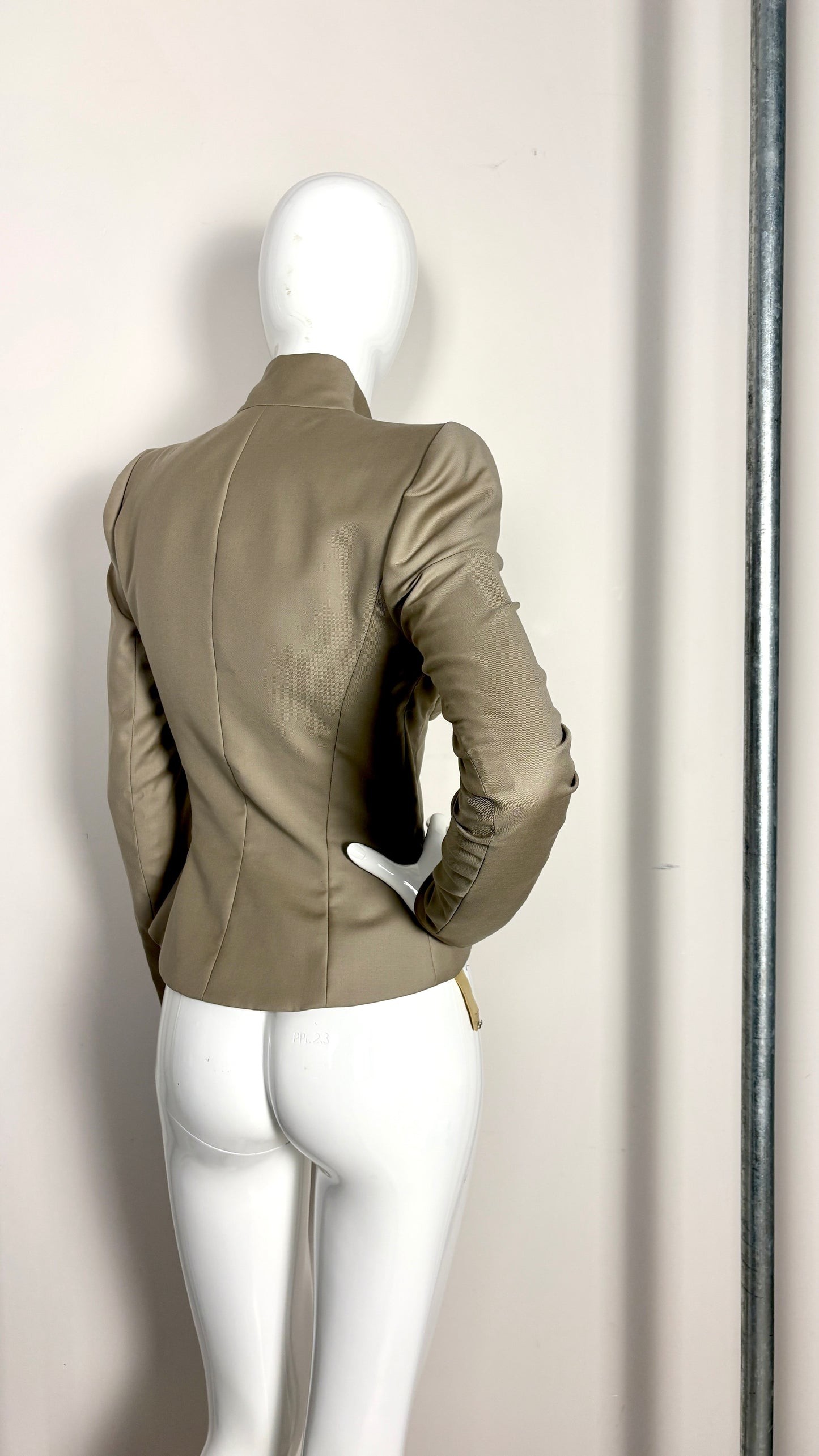 Scherrer Couture S/S 2001 sculpted jacket