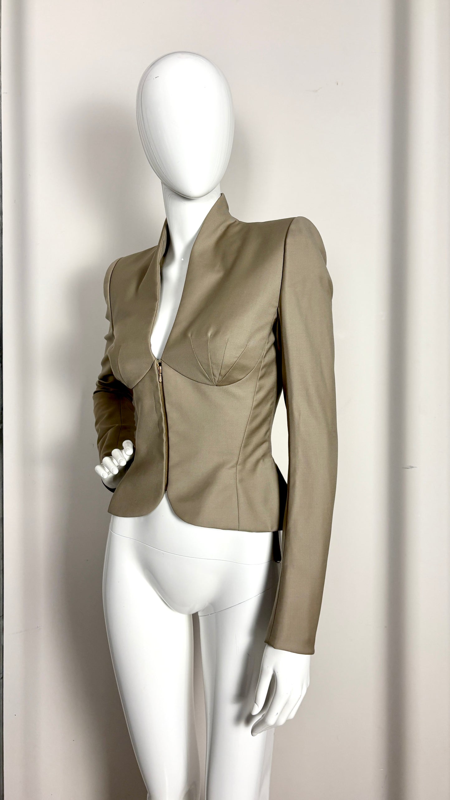 Scherrer Couture S/S 2001 sculpted jacket