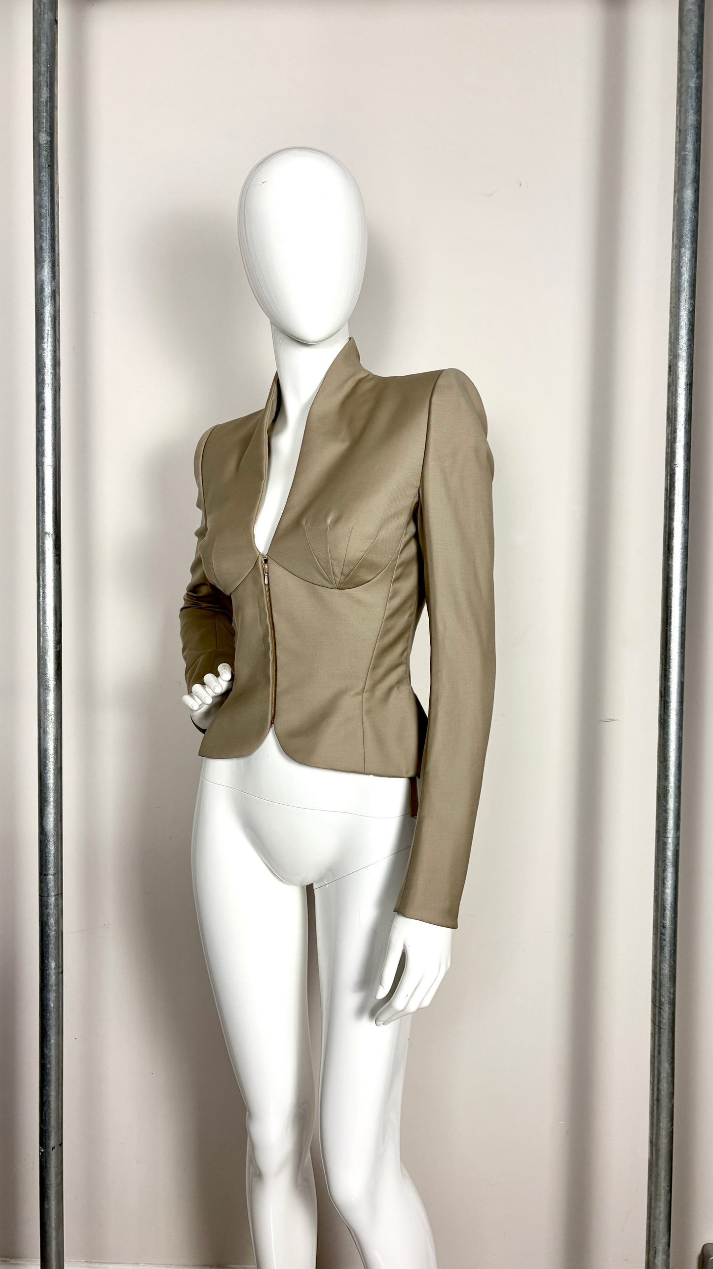 Scherrer Couture S/S 2001 sculpted jacket