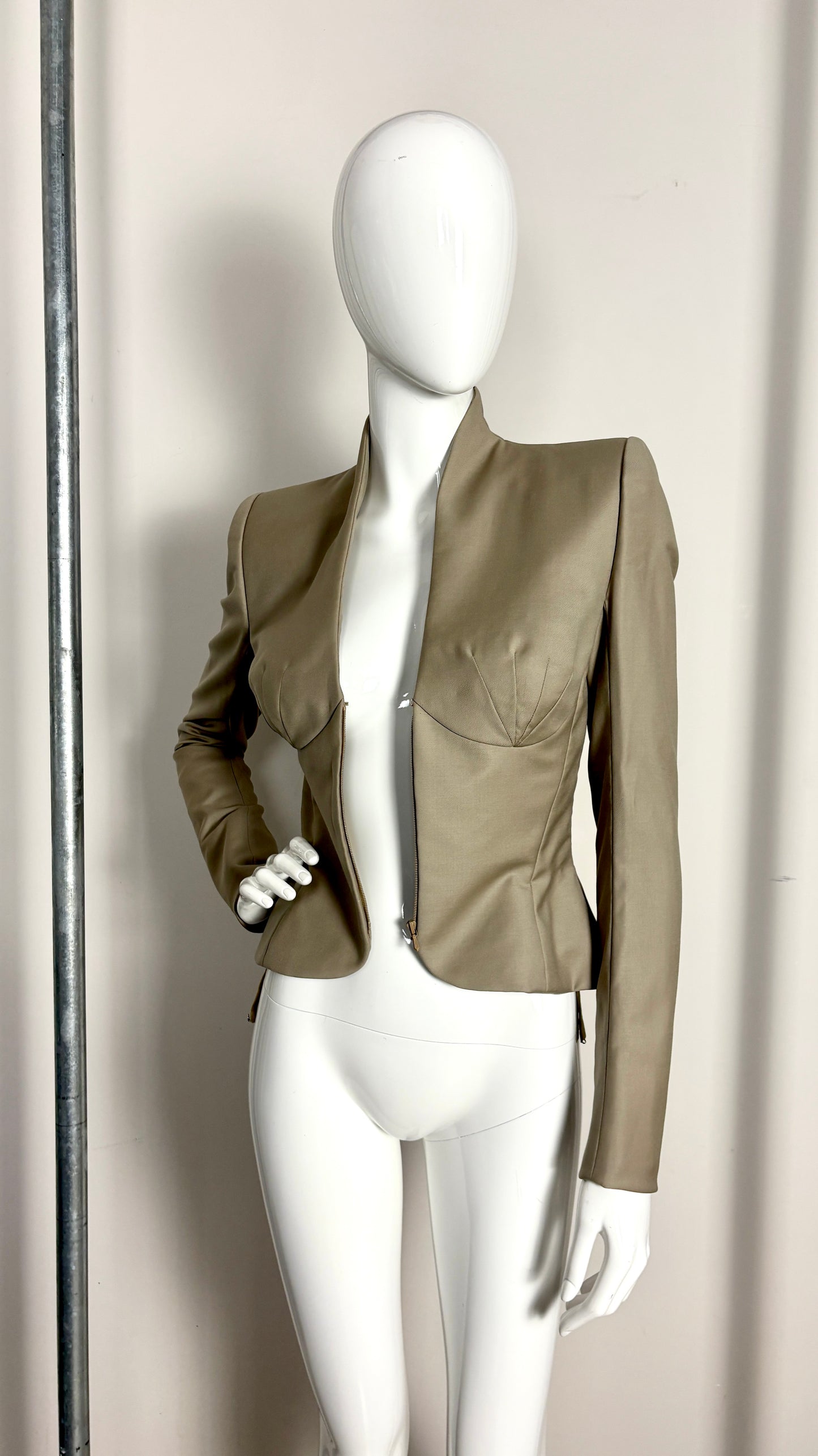 Scherrer Couture S/S 2001 sculpted jacket