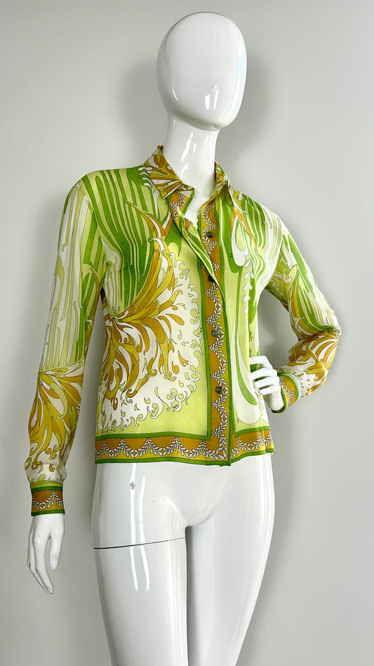 Pucci print blouse