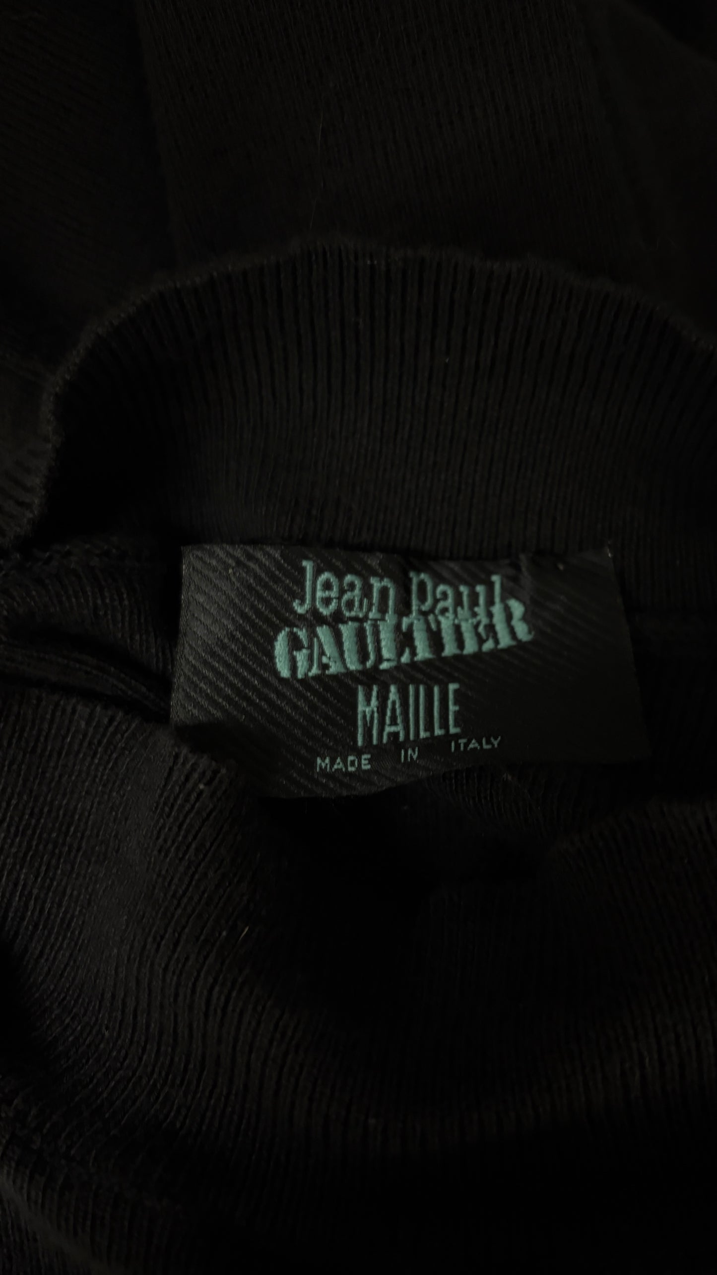 Jean Paul Gaultier sequin sleeve top