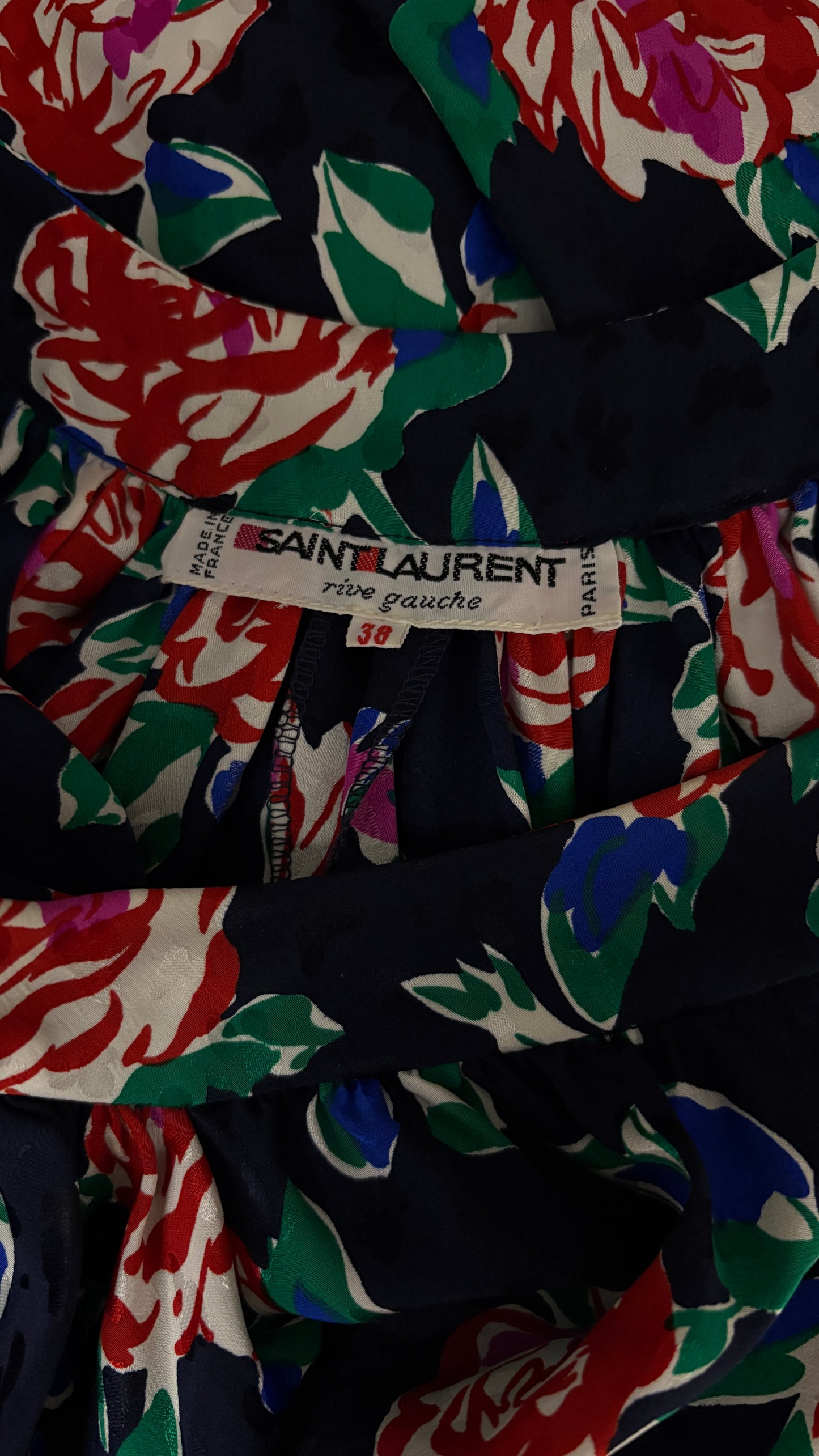 Yves Saint Laurent floral dress