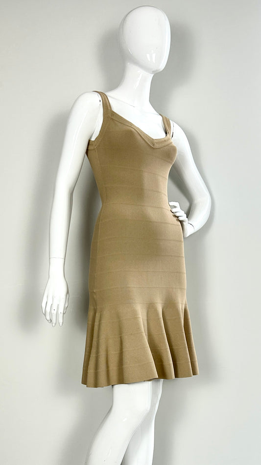 Alaïa lycra knit dress