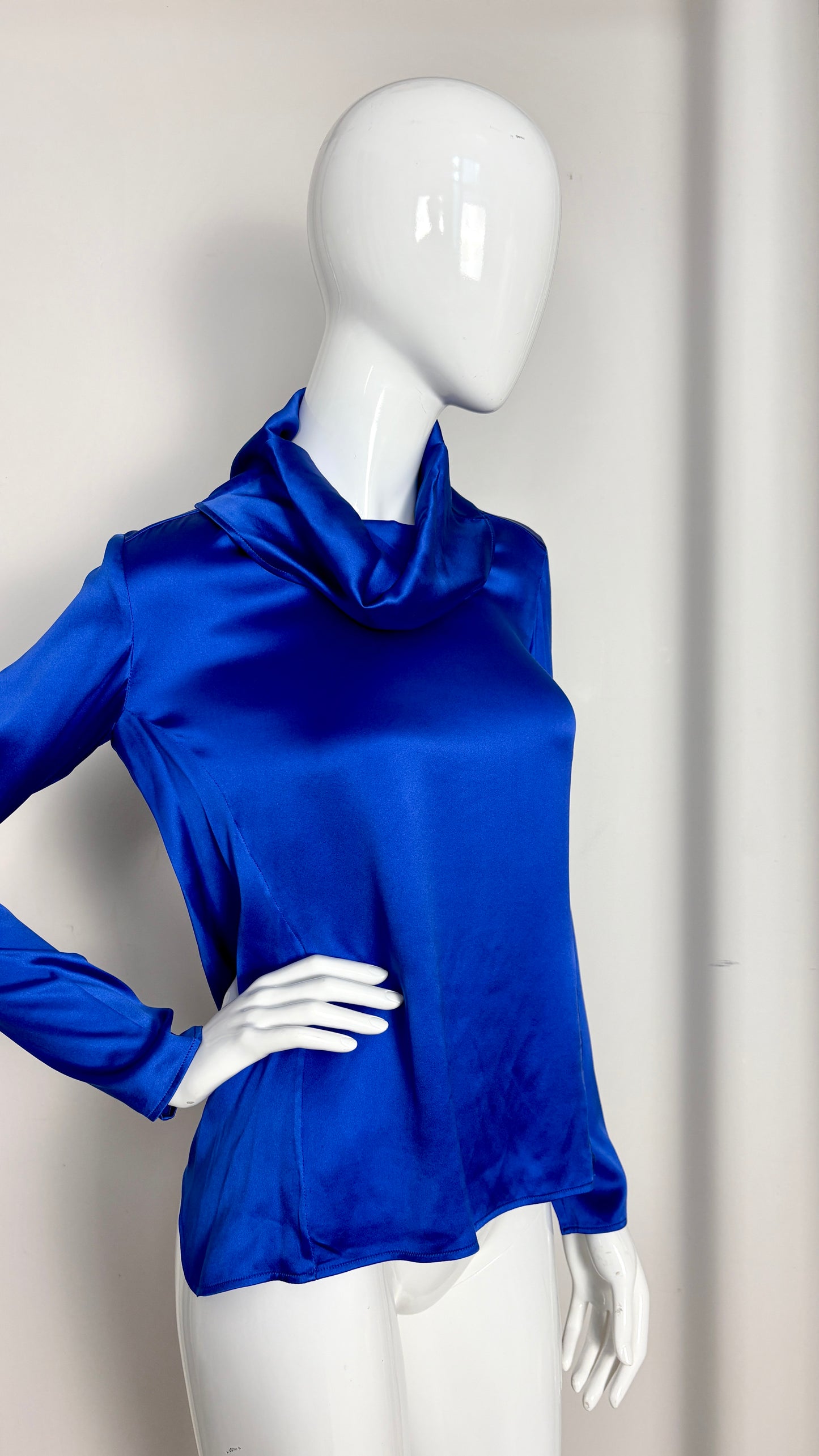 Yves Saint laurent A/W 2010 silk blouse