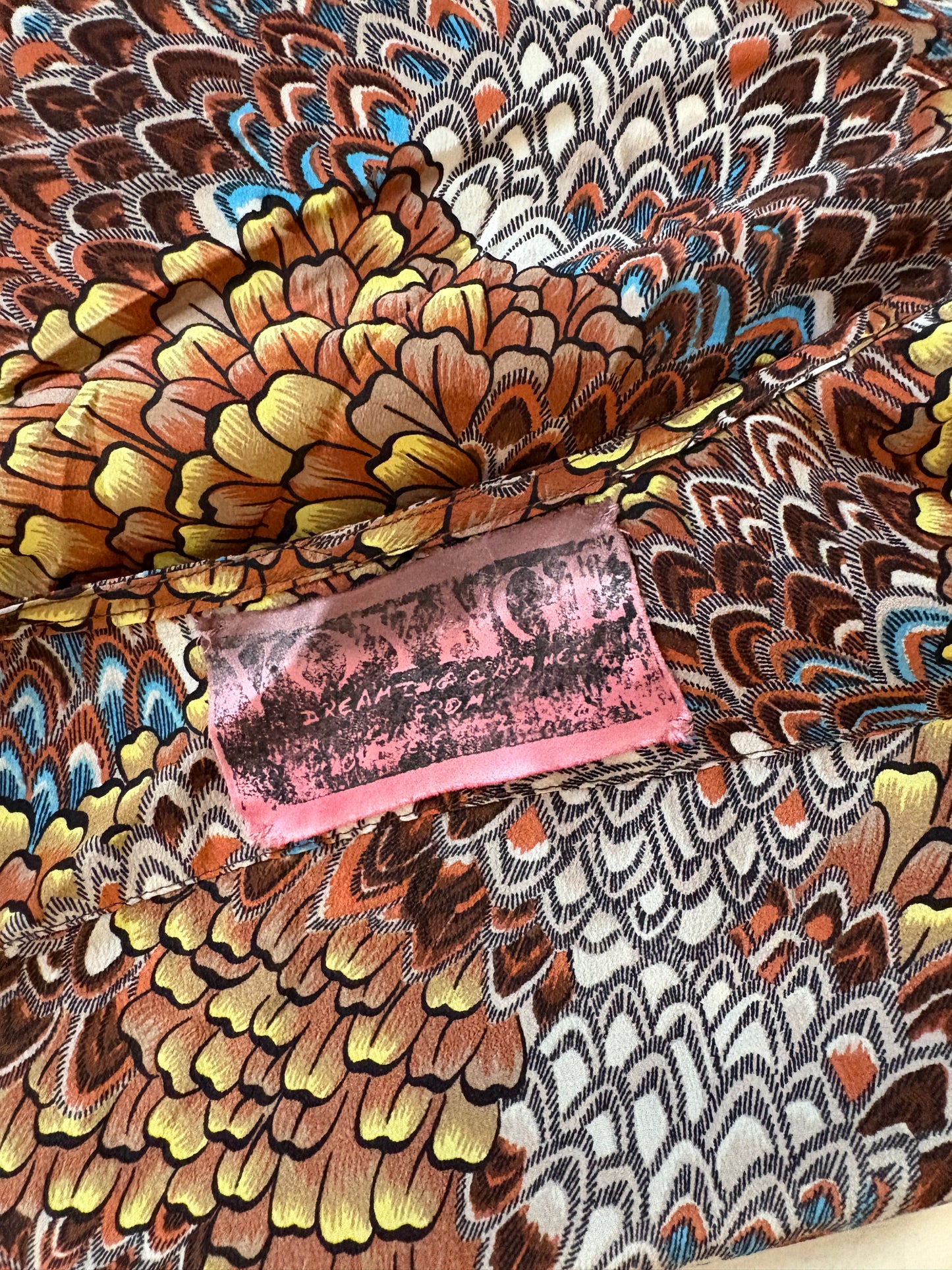 Voyage feather effect dress and bolero
