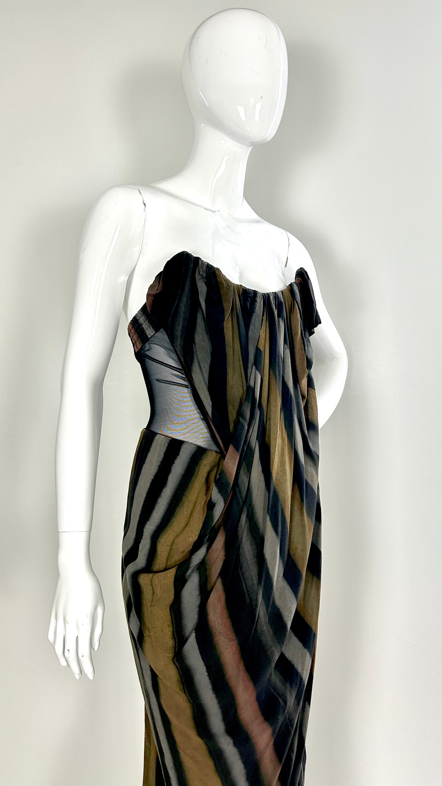 Vivienne Westwood by Andreas Kronthaler draped corset dress