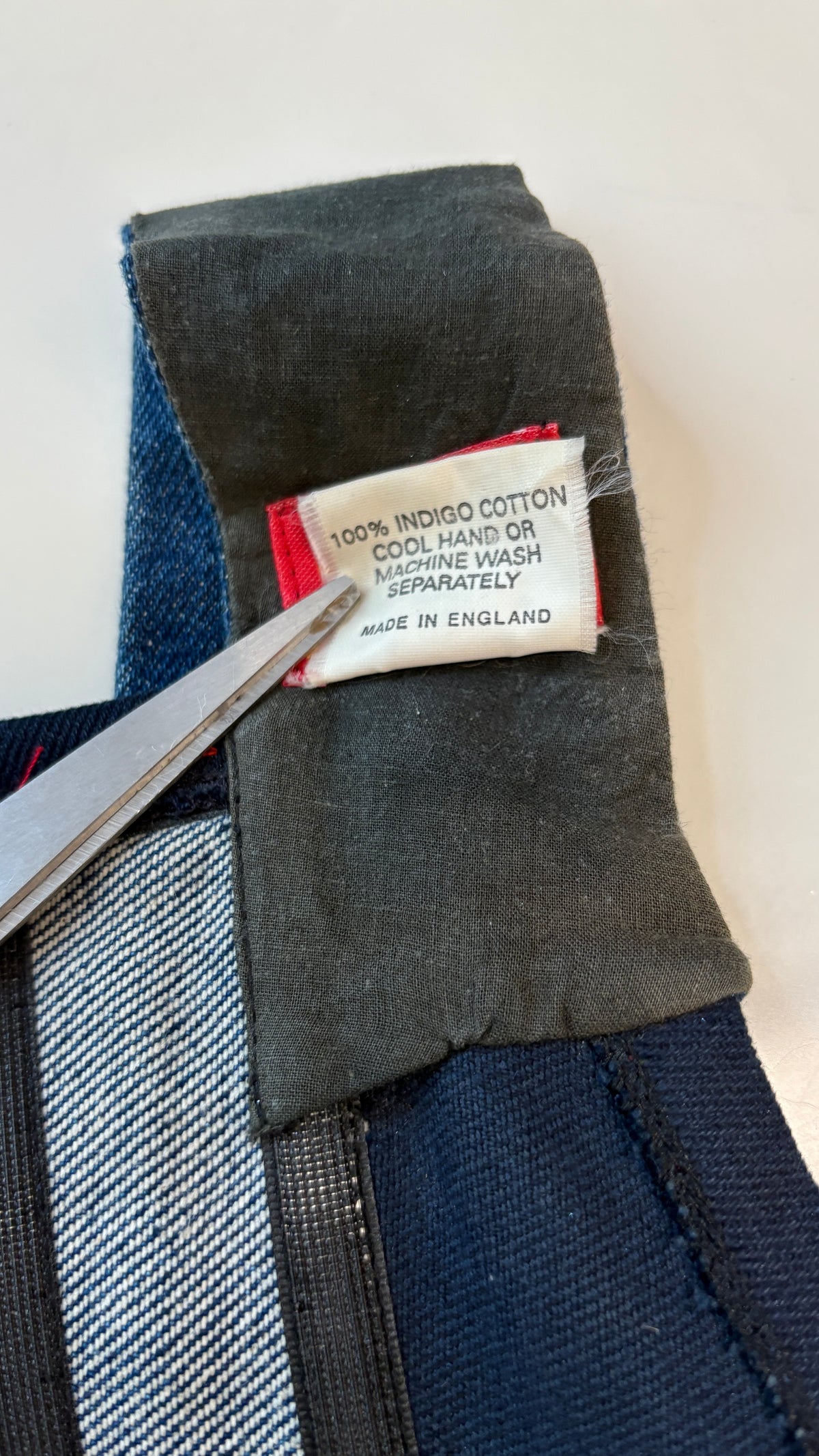 Vivienne Westwood S/S 1992/1993 'ALWAYS ON CAMERA' denim corset