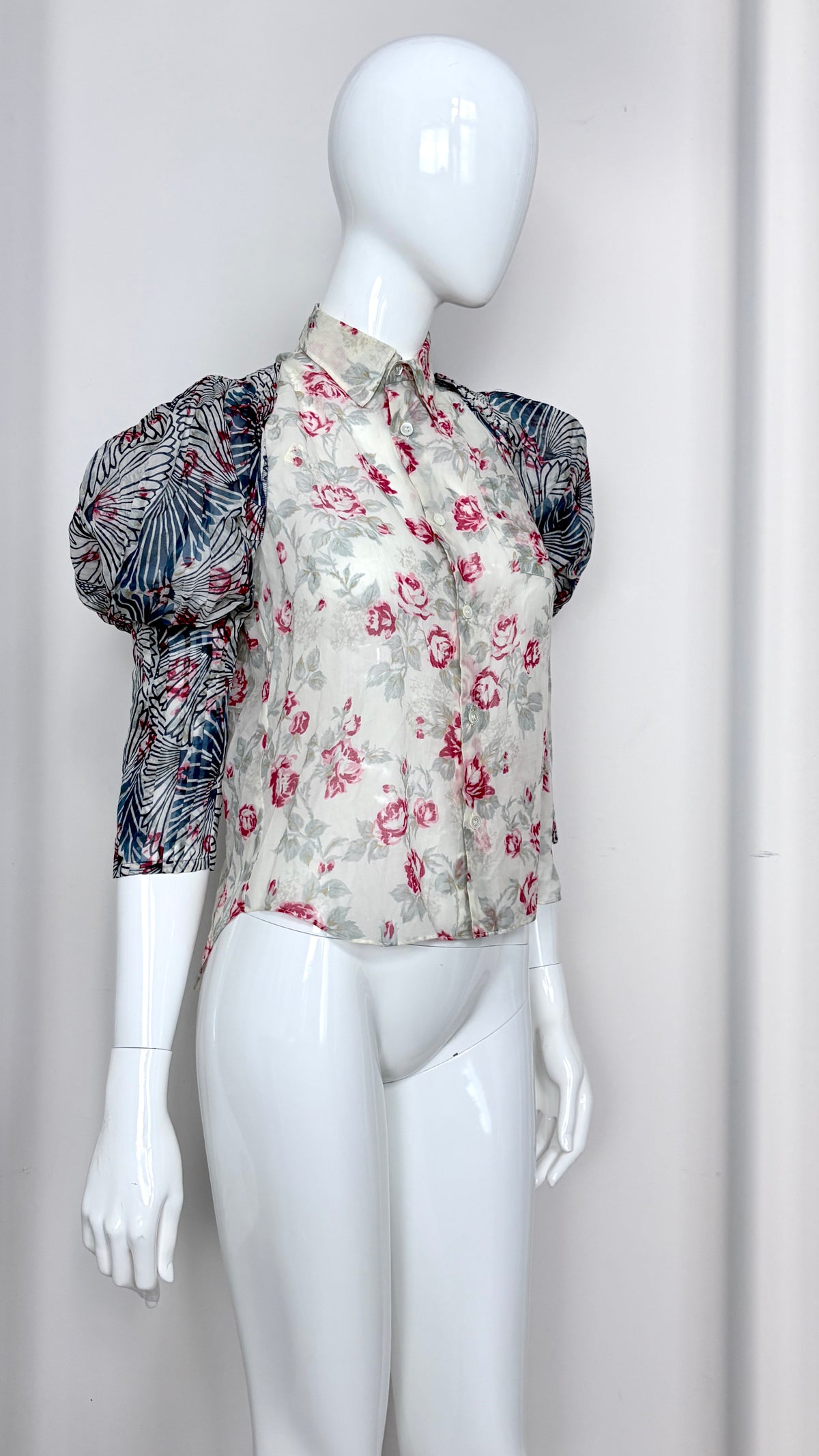 Tao COMME des GARÇONS Spring/Summer 2008 floral blouse