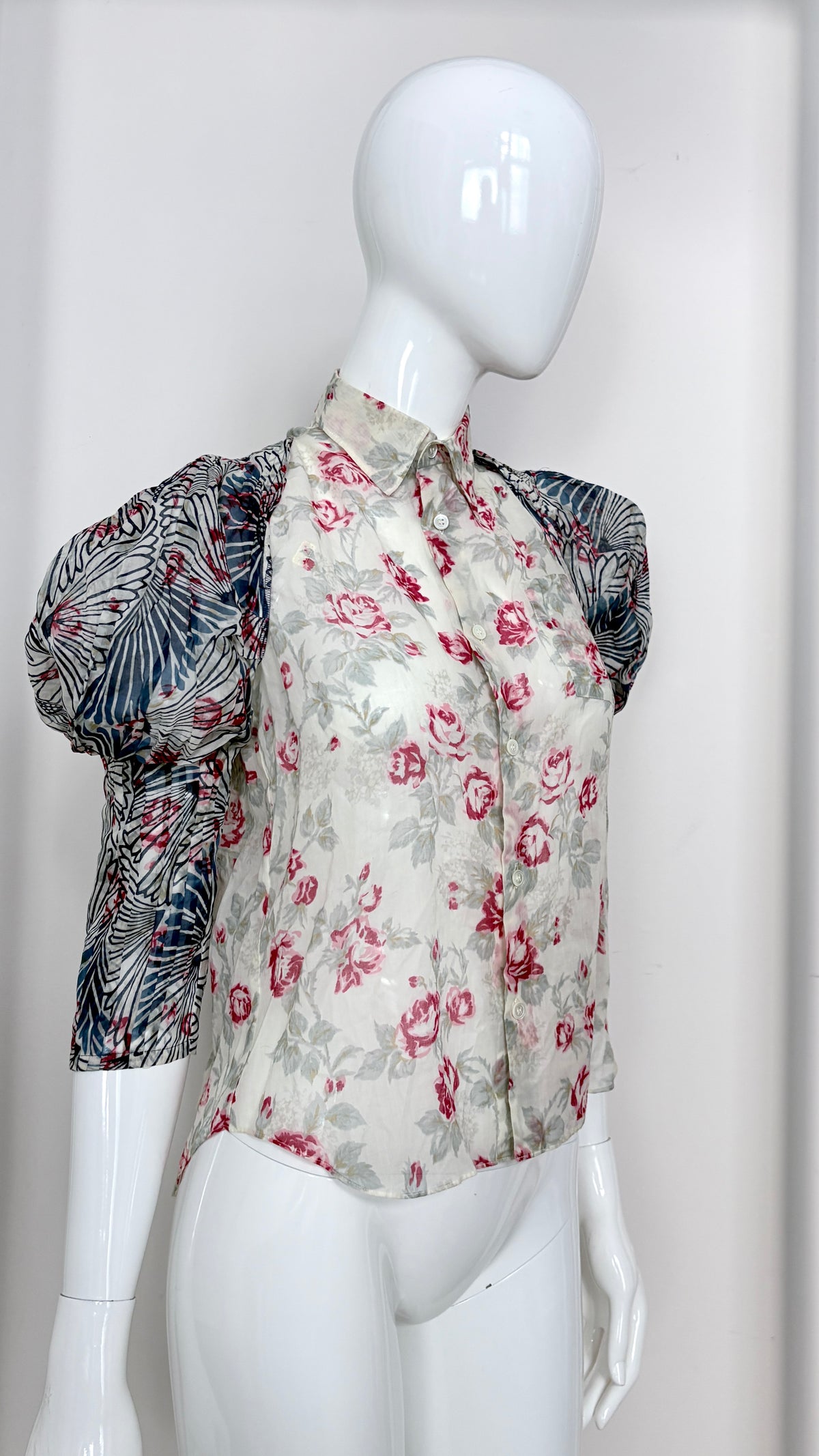 Tao COMME des GARÇONS Spring/Summer 2008 floral blouse