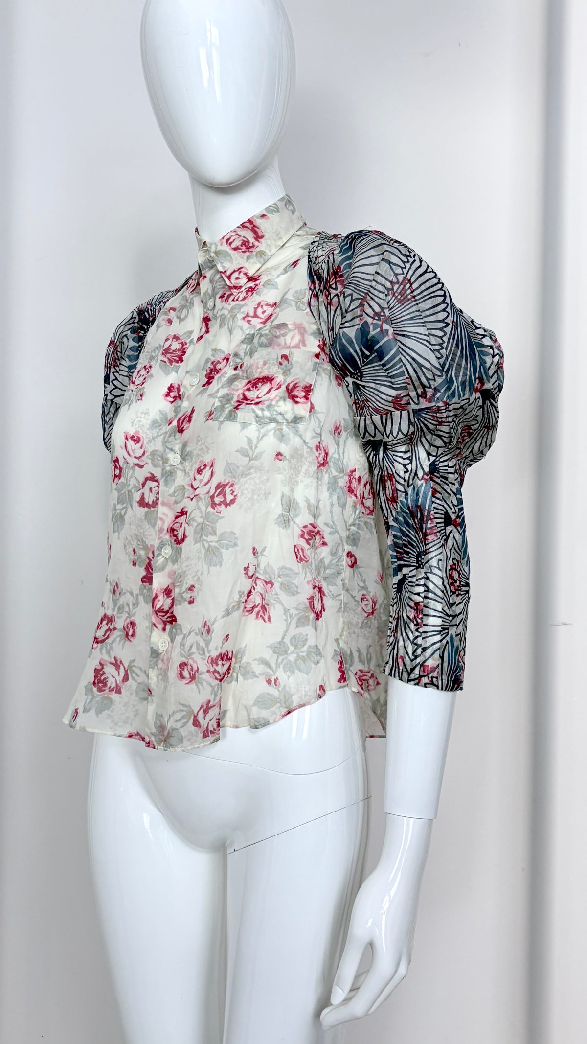 Tao COMME des GARÇONS Spring/Summer 2008 floral blouse