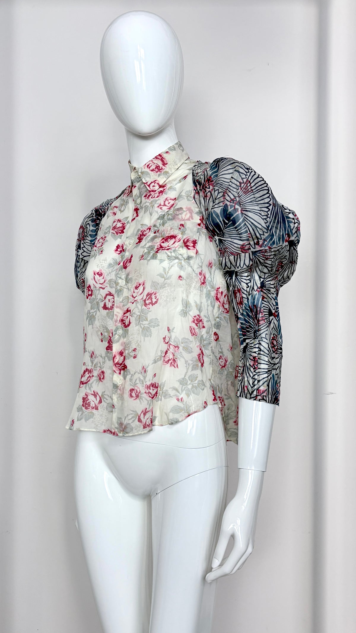 Tao COMME des GARÇONS Spring/Summer 2008 floral blouse