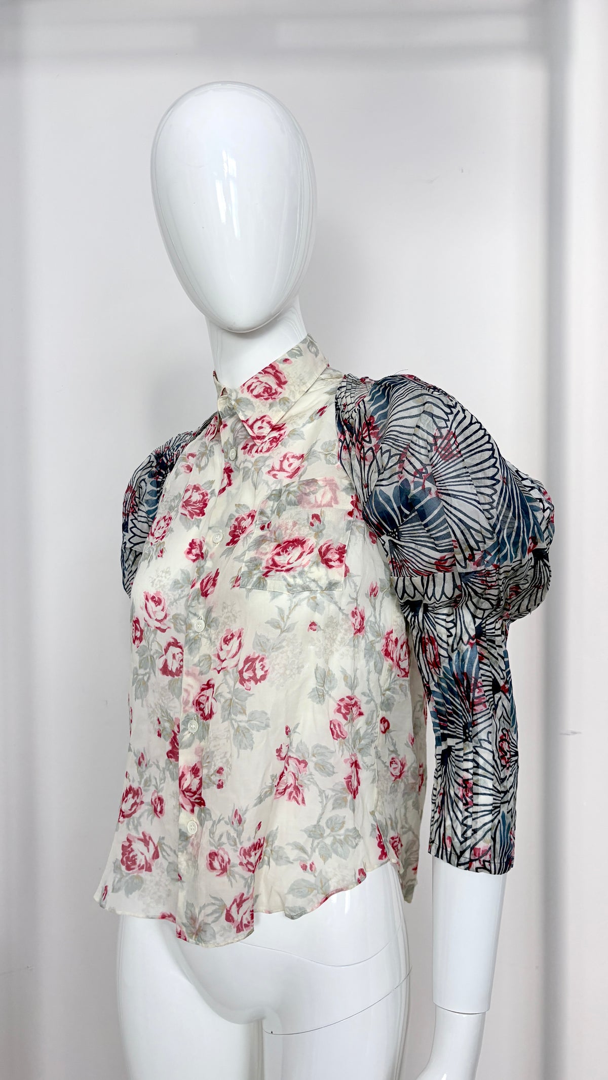 Tao COMME des GARÇONS Spring/Summer 2008 floral blouse