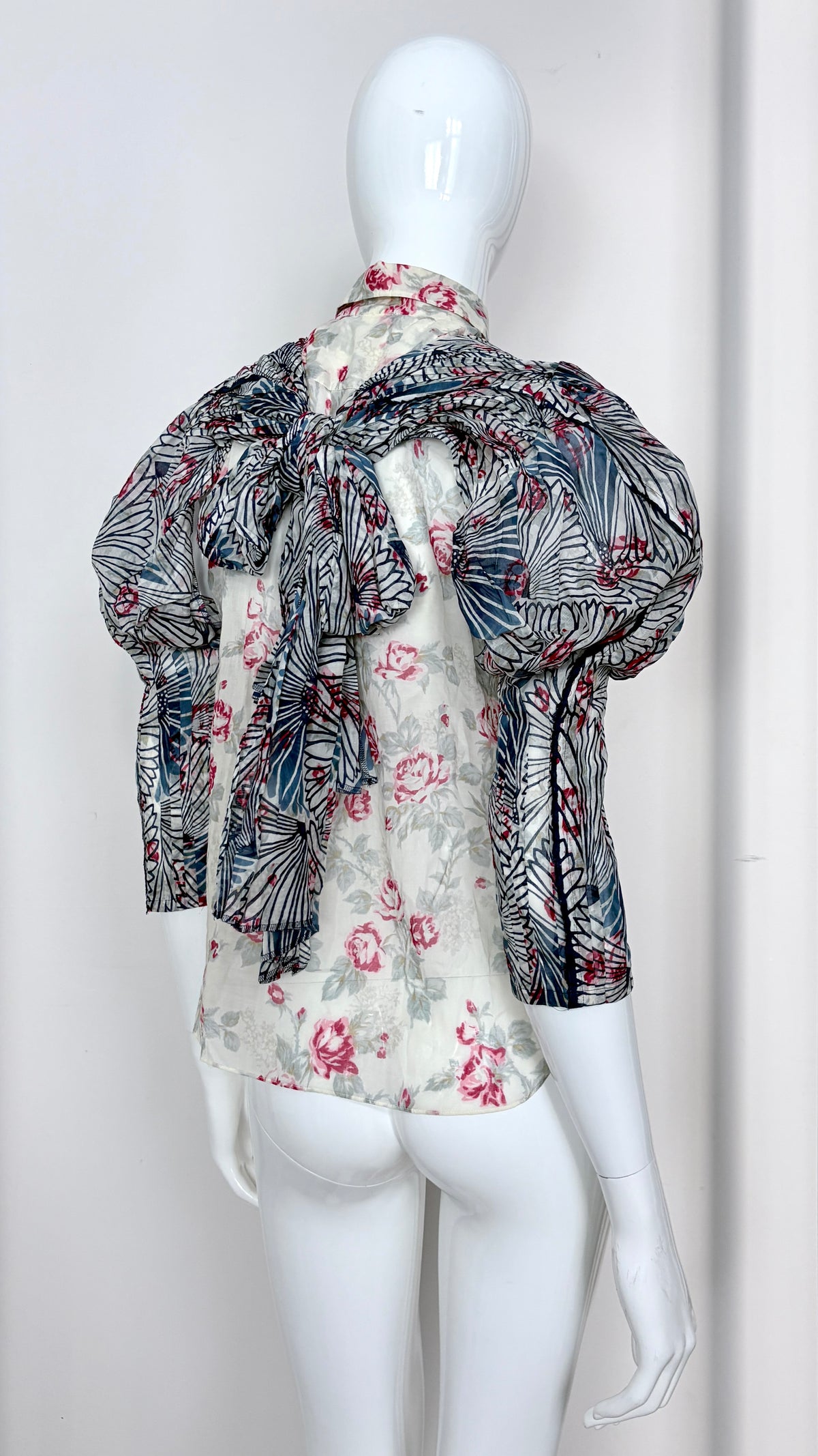 Tao COMME des GARÇONS Spring/Summer 2008 floral blouse