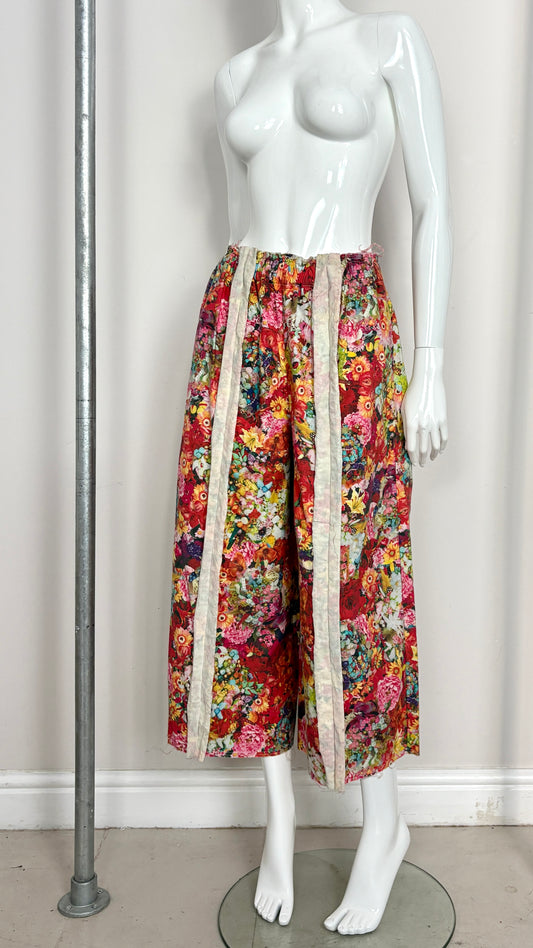 Comme des Garcons S/S 2004 floral trousers