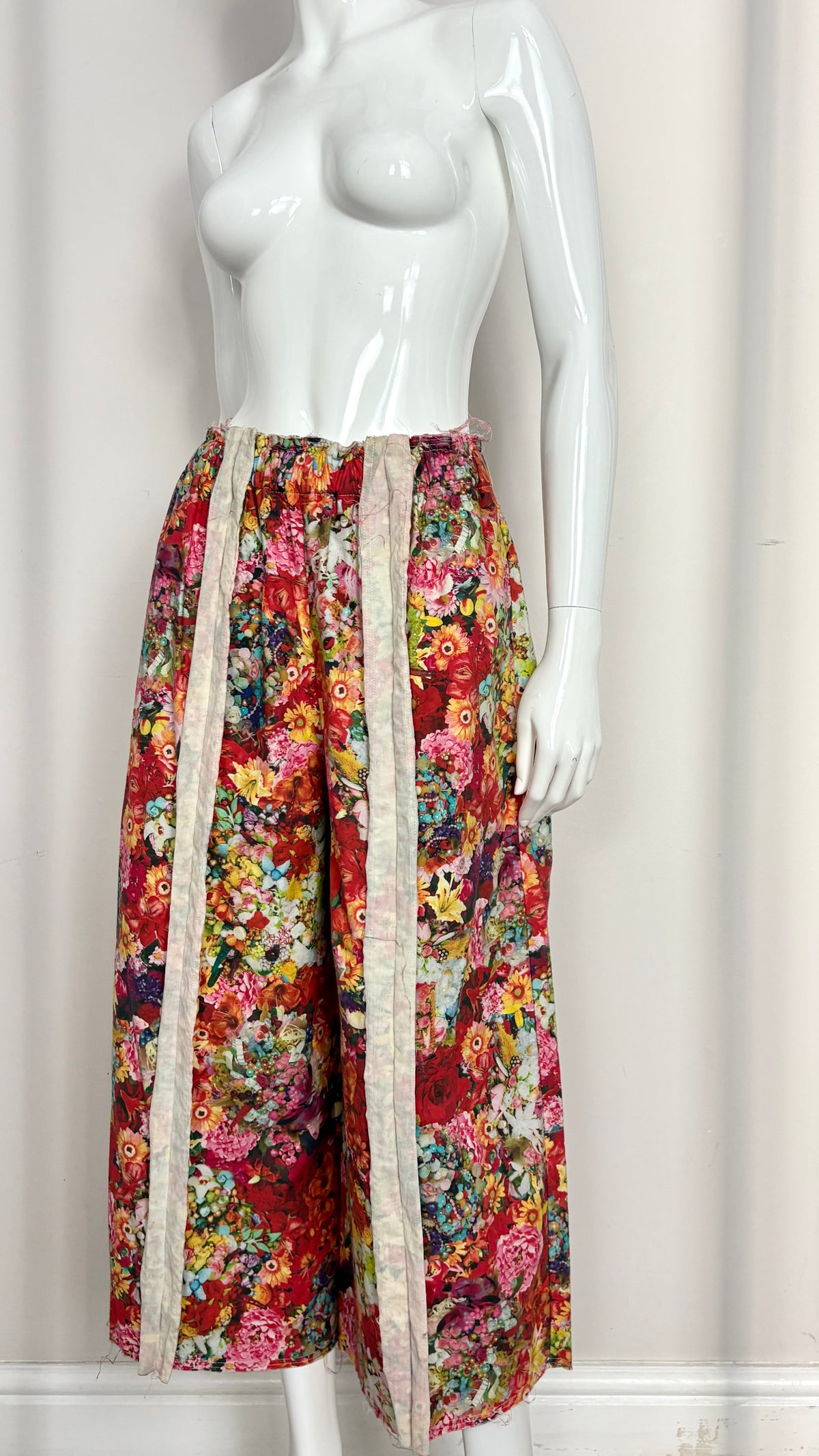 Comme des Garcons S/S 2004 floral trousers
