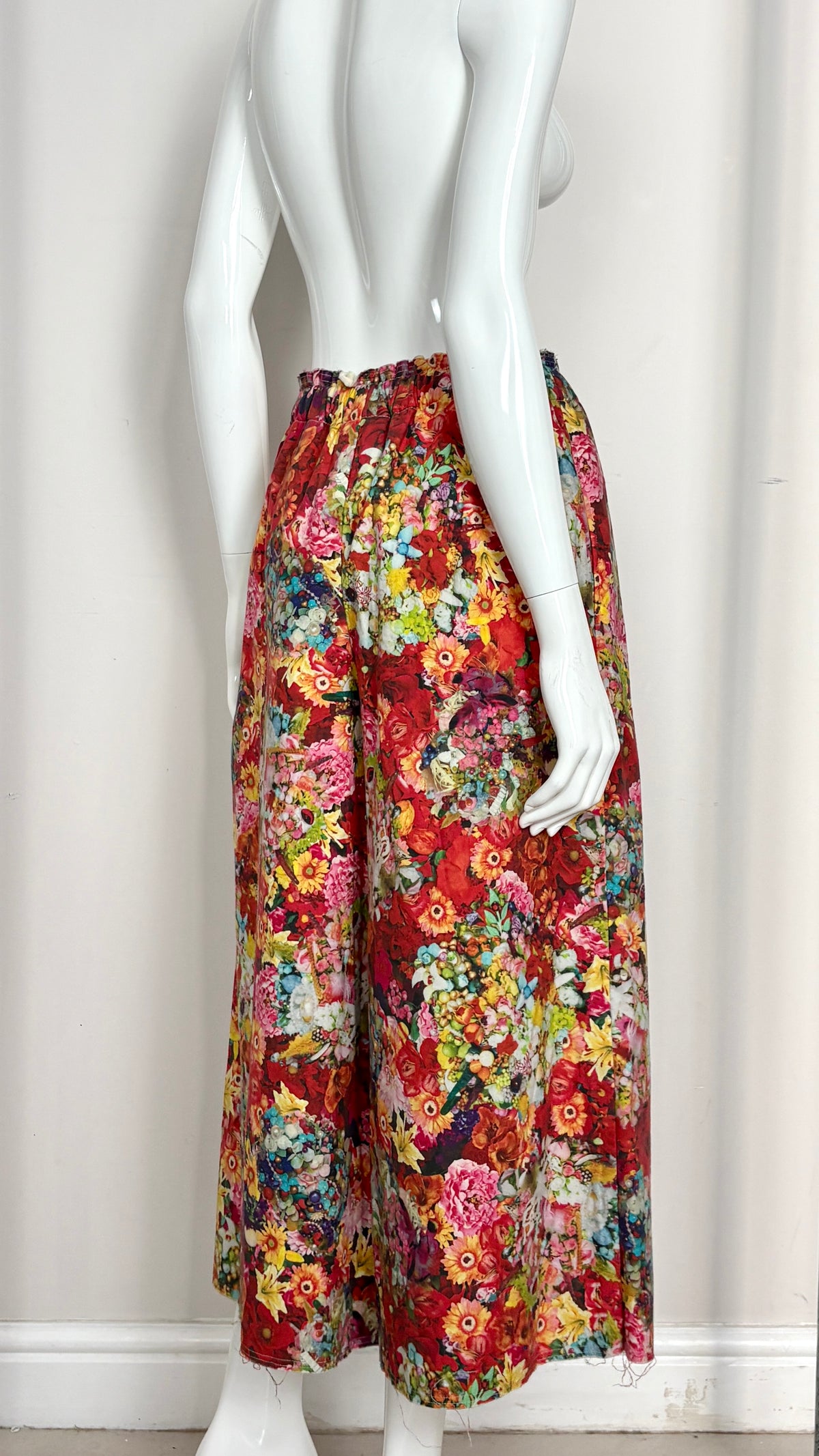 Comme des Garcons S/S 2004 floral trousers