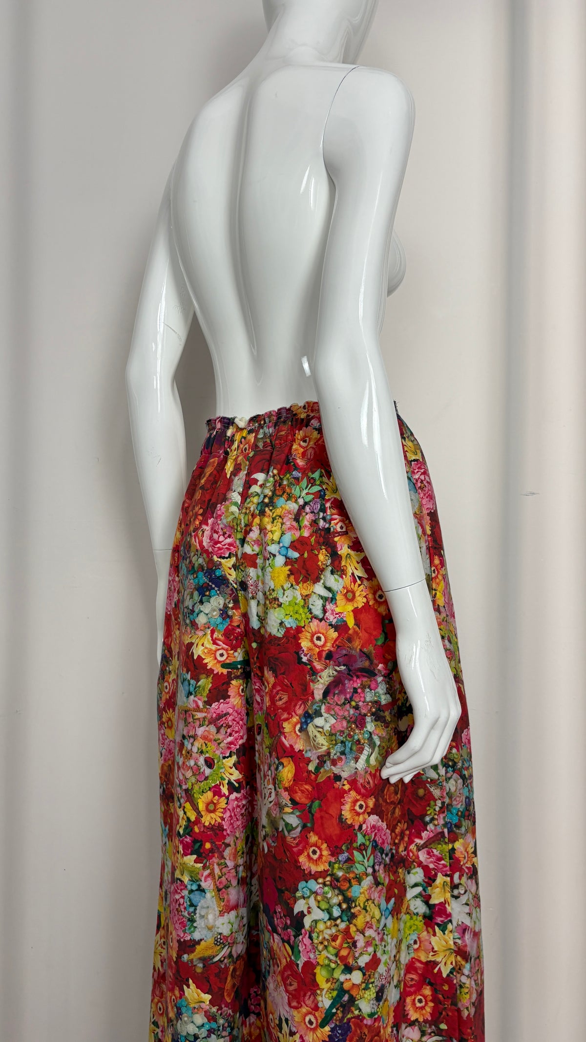 Comme des Garcons S/S 2004 floral trousers