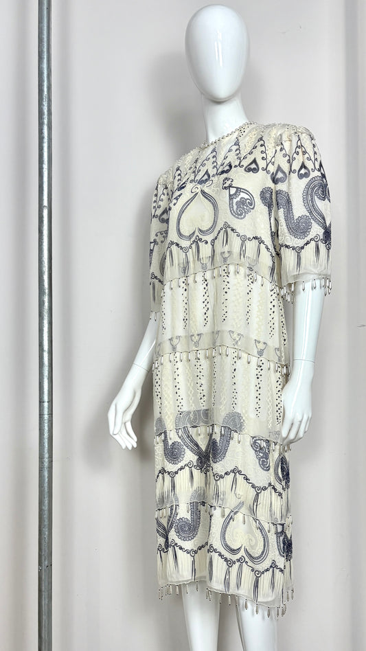 Zandra Rhodes silk print ensemble