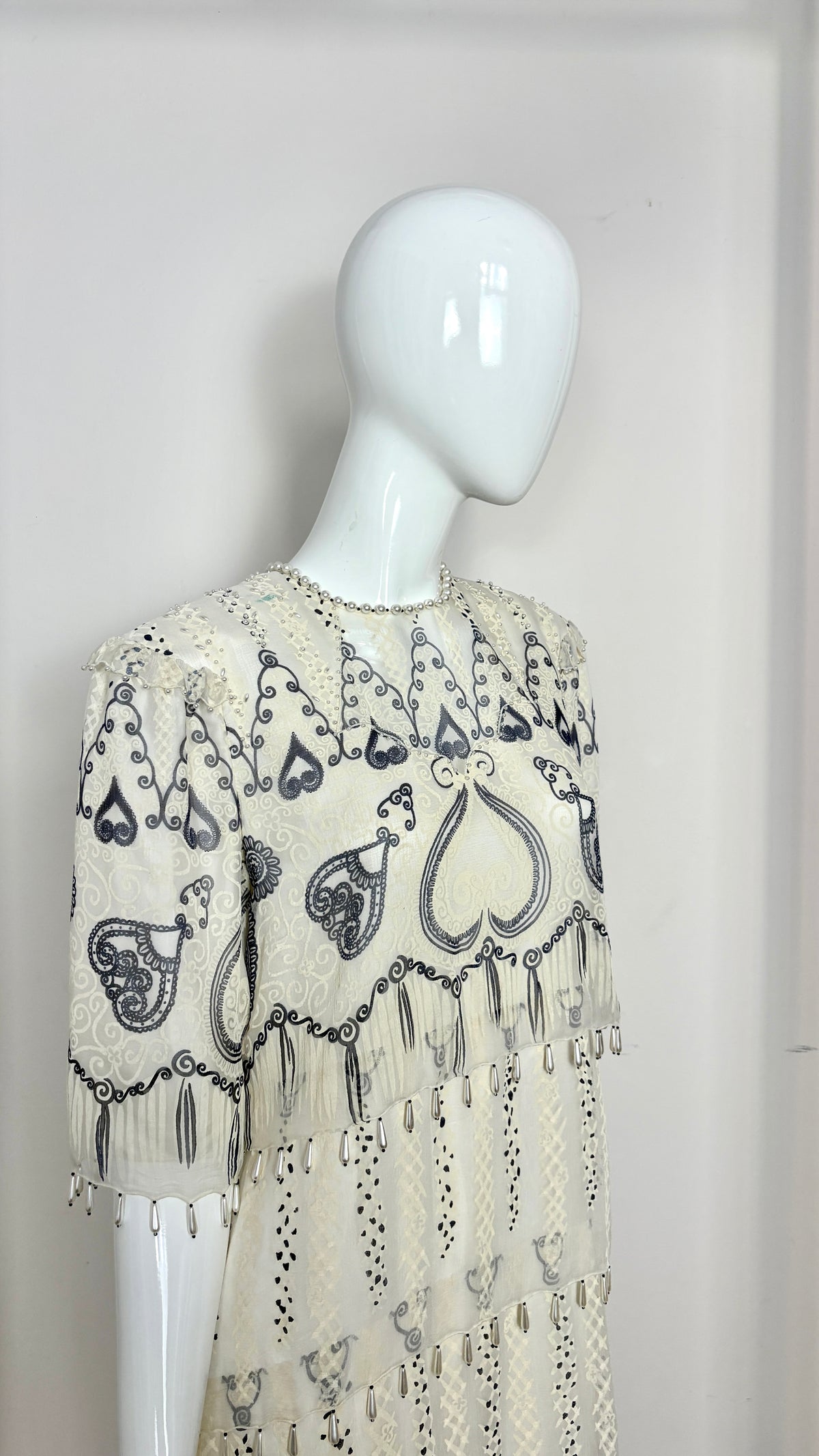 Zandra Rhodes silk print ensemble