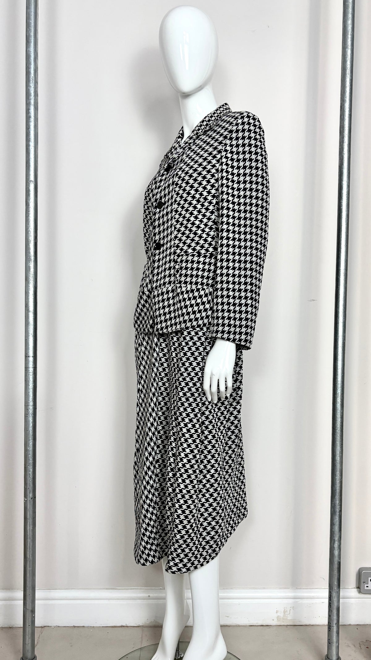 Comme des Garcons 1992 houndstooth ensemble