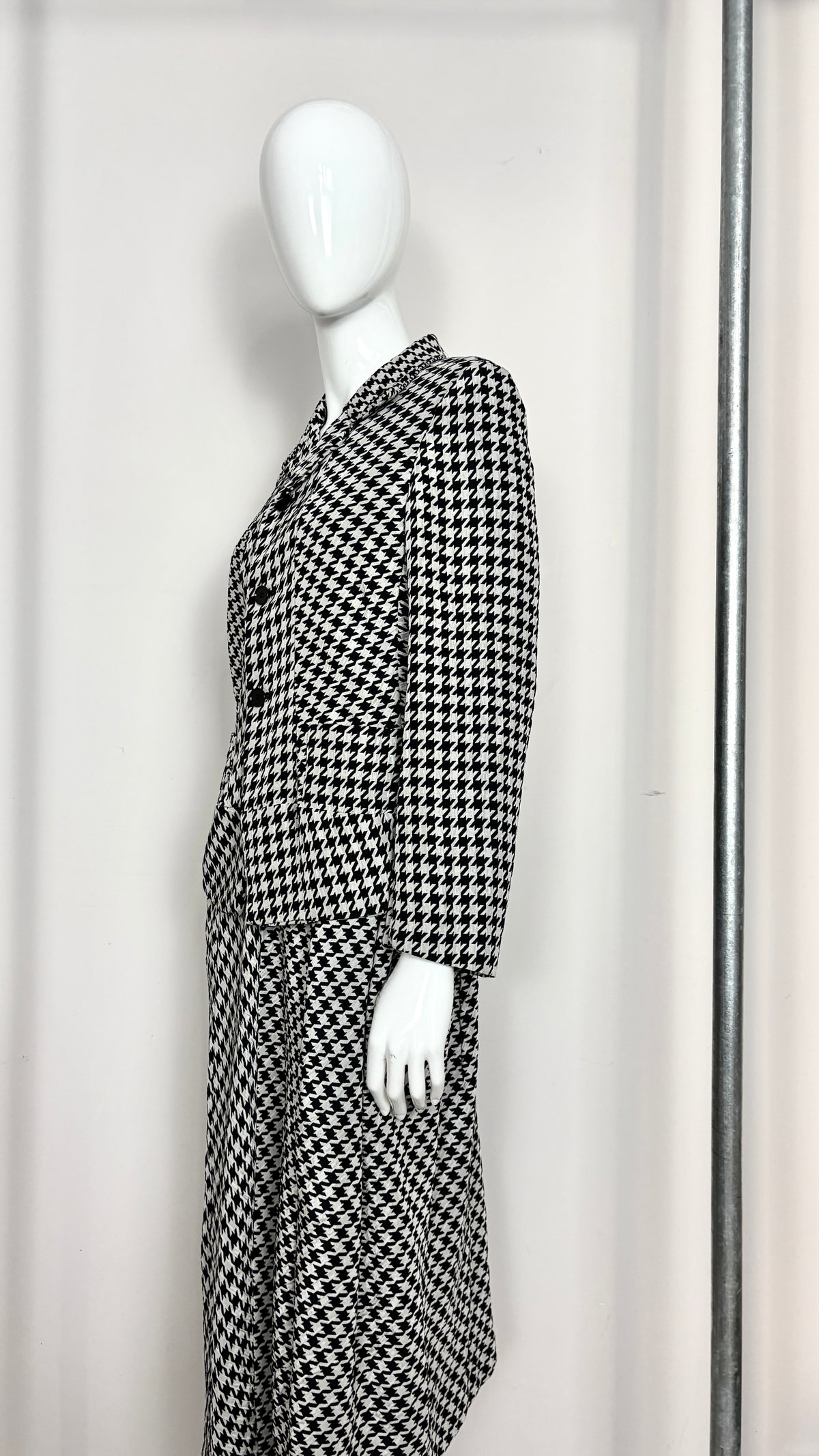 Comme des Garcons 1992 houndstooth ensemble