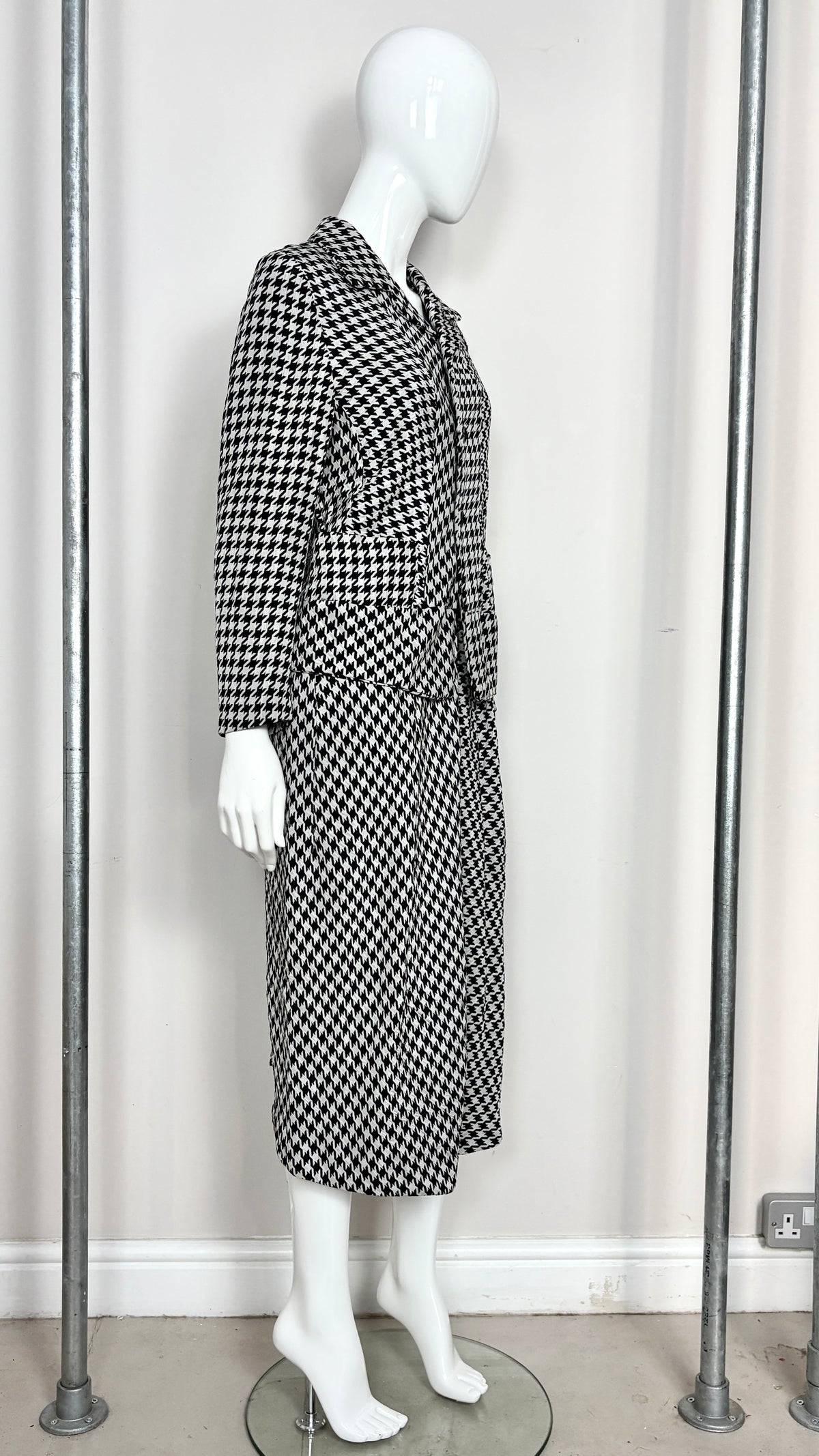 Comme des Garcons 1992 houndstooth ensemble